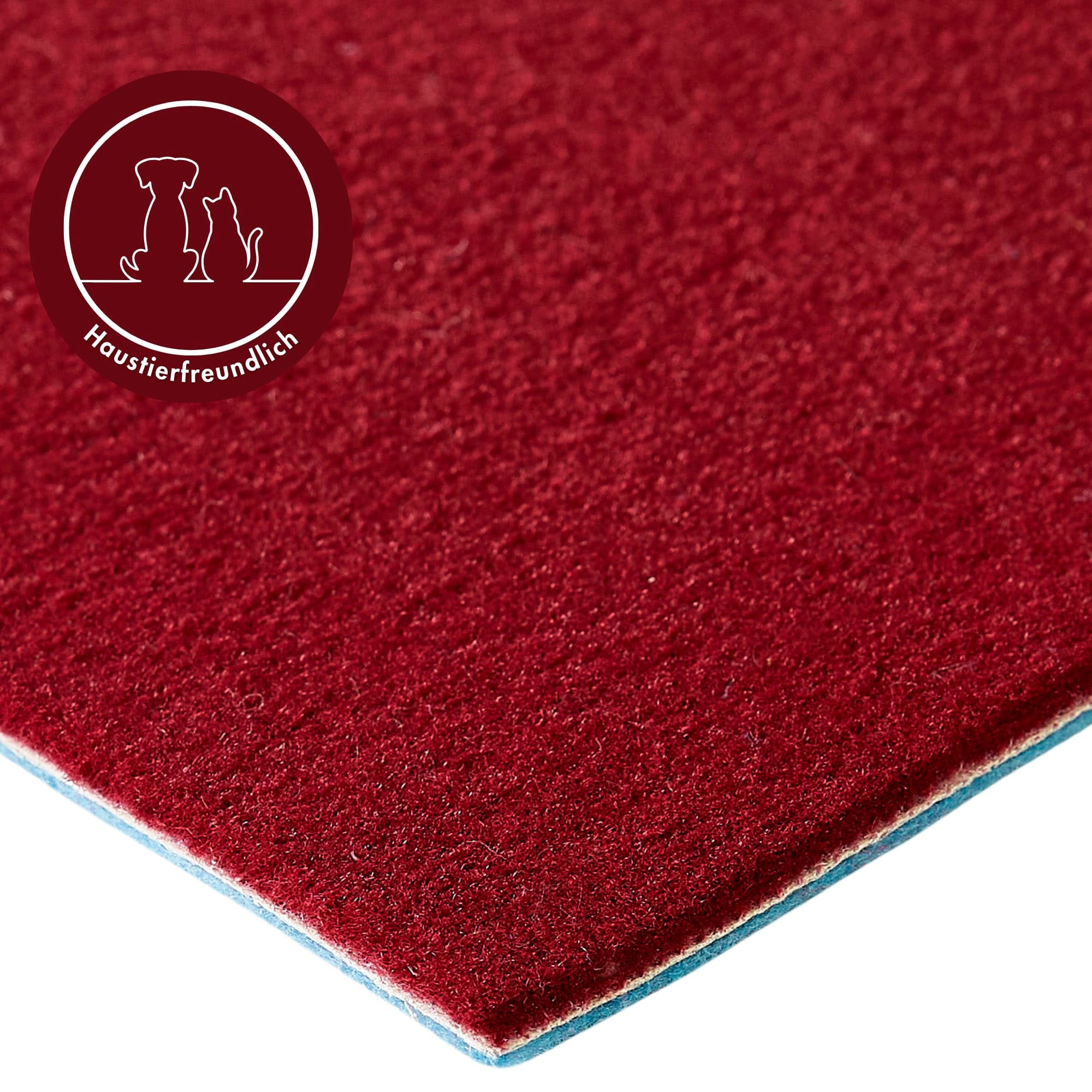 Andiamo Teppichboden »Kira, Velours, Made in Belgium«, rechteckig, 8 mm Höhe, Uni Farben, Breite 400 cm, strapazierfähig, pflegeleicht, Wohnzimmer