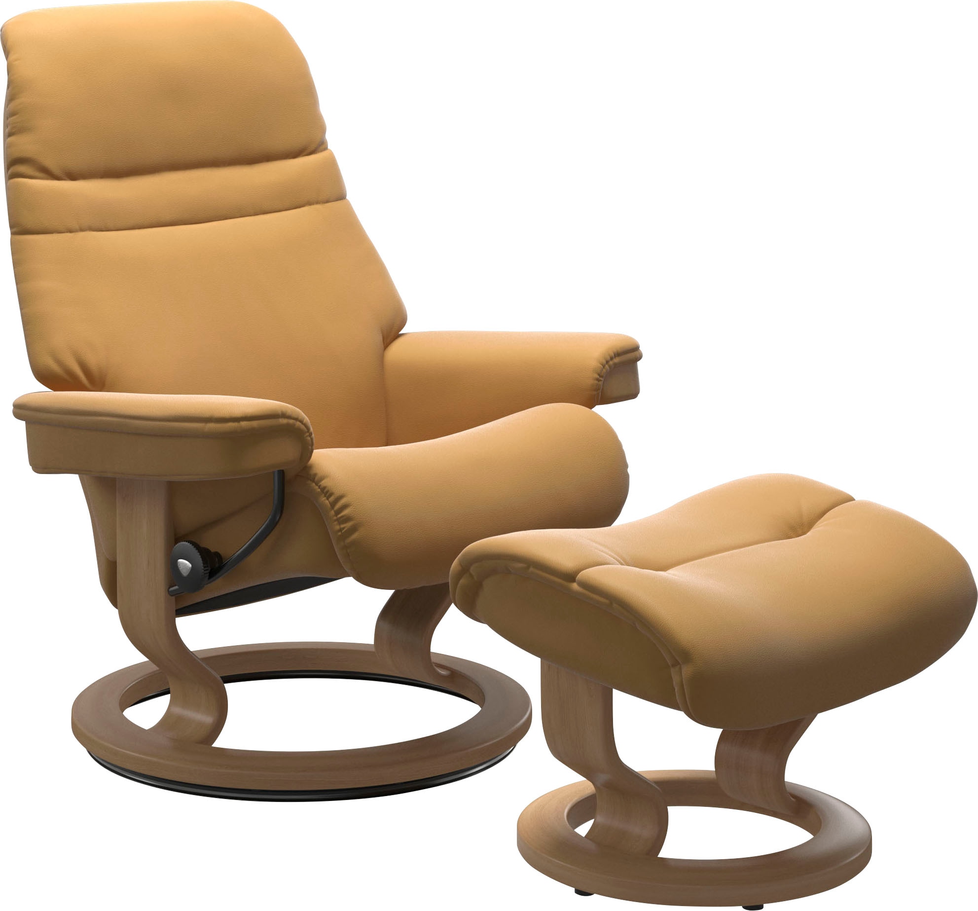 Stressless Fußhocker "Sunrise", mit Classic Base, Gestell Eiche günstig online kaufen