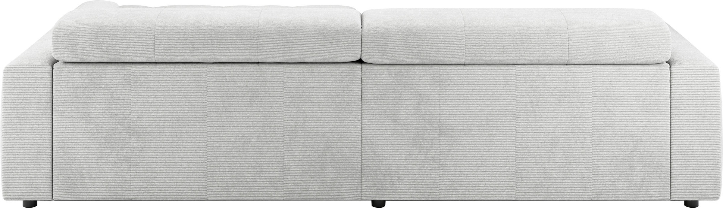 3C Candy Ecksofa »Denver auch mit Cord- und Easy care-Bezug, Kopfteilverstellung L-Form«, wahlweise. mit motorischer Sitztiefenverstellung