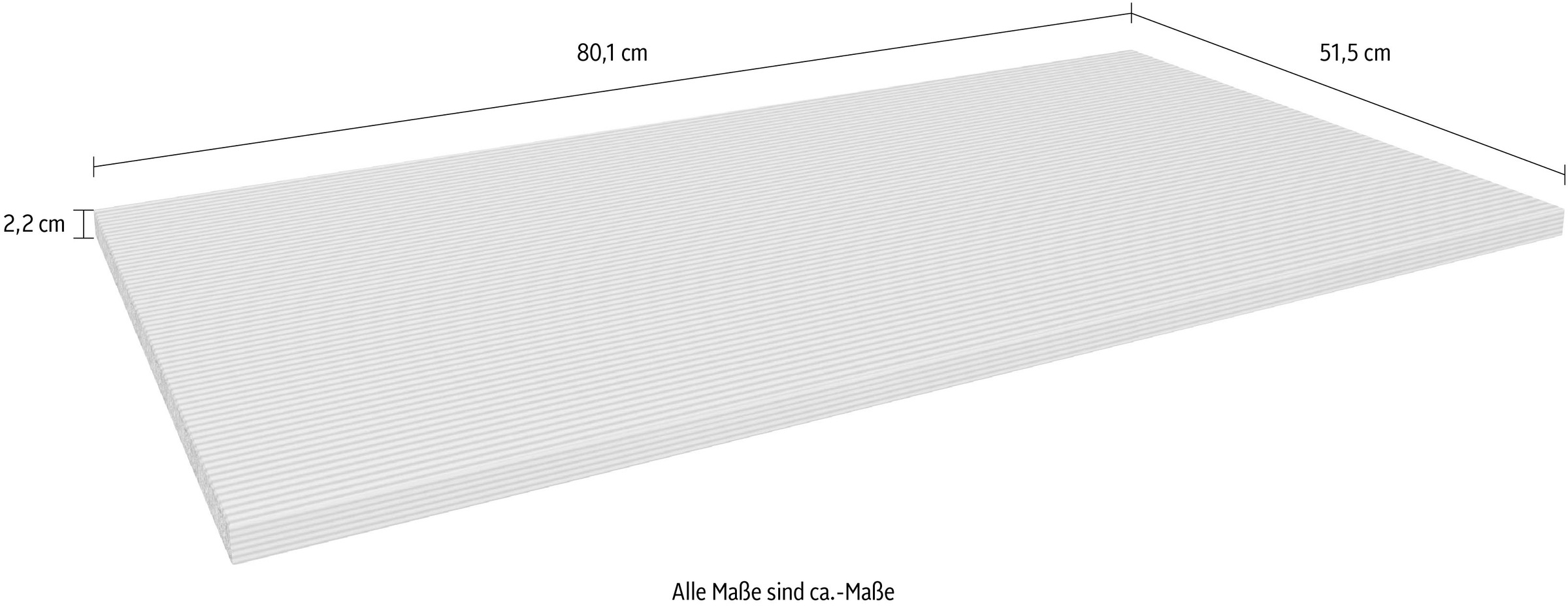 WIEMANN Einlegeboden 1 Stk. tlg.