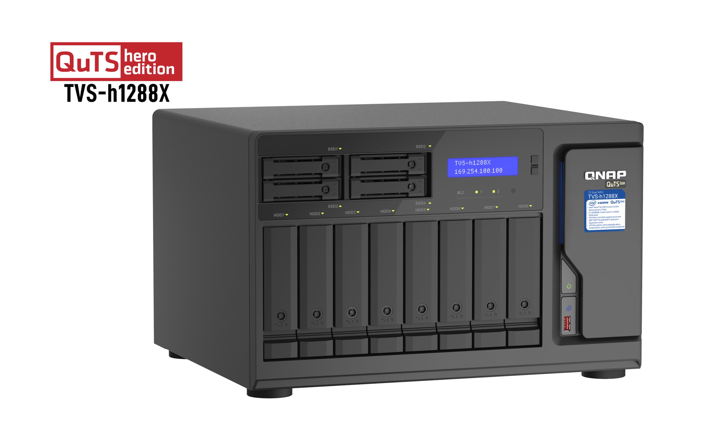 QNAP NAS-Server »TVS-h1288X«
