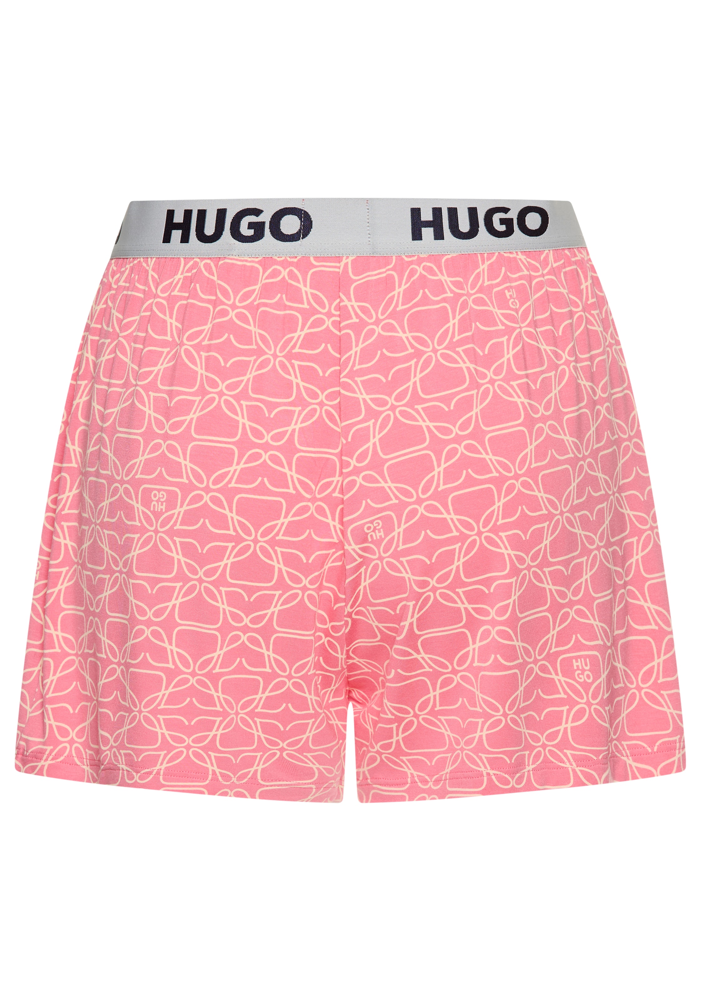 HUGO Underwear Schlafshorts »UNITE_SHORTS 10247048 01«, mit Hugo Logo-Elastiktape am Bund