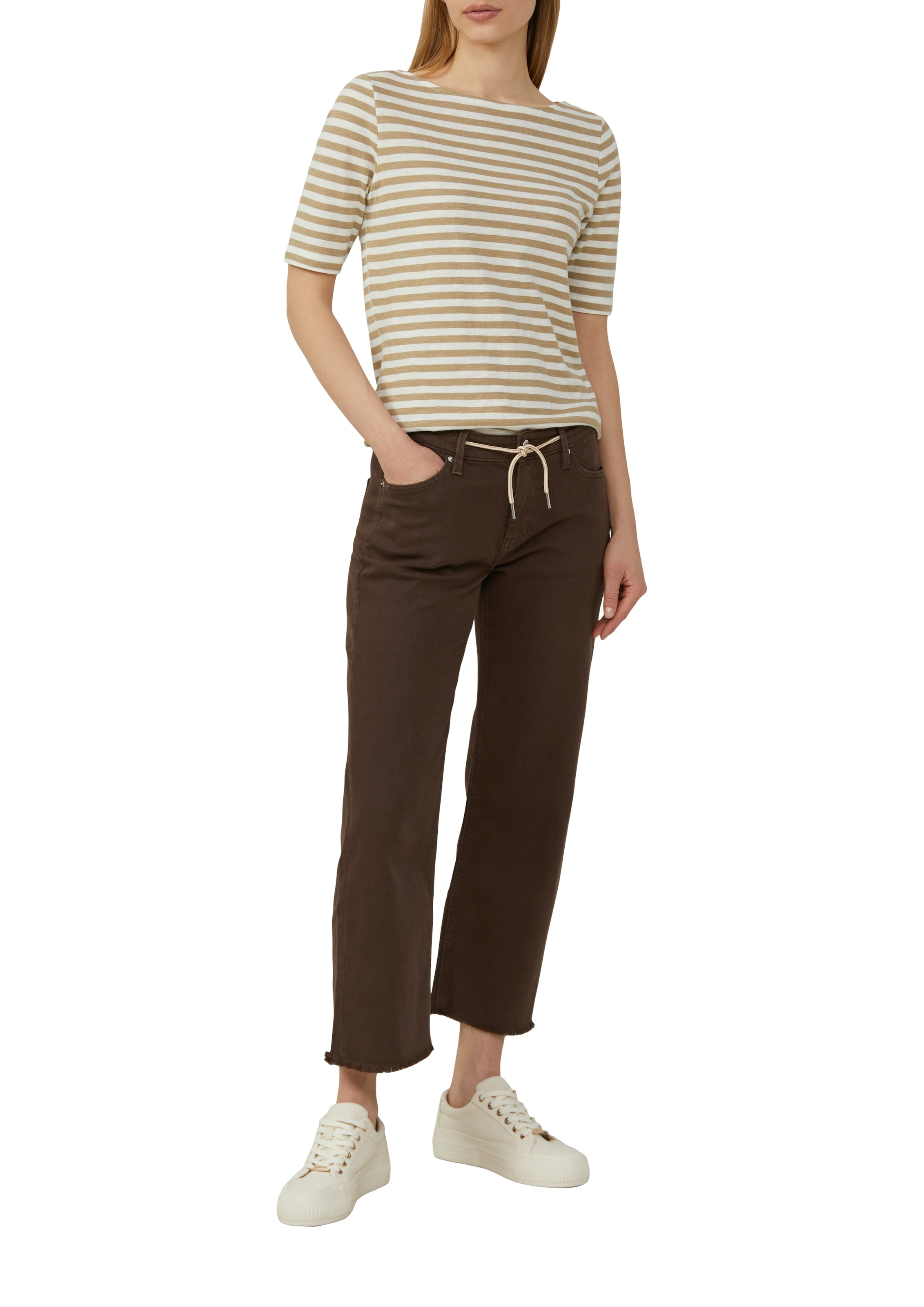 s.Oliver T-Shirt, mit Streifen Muster
