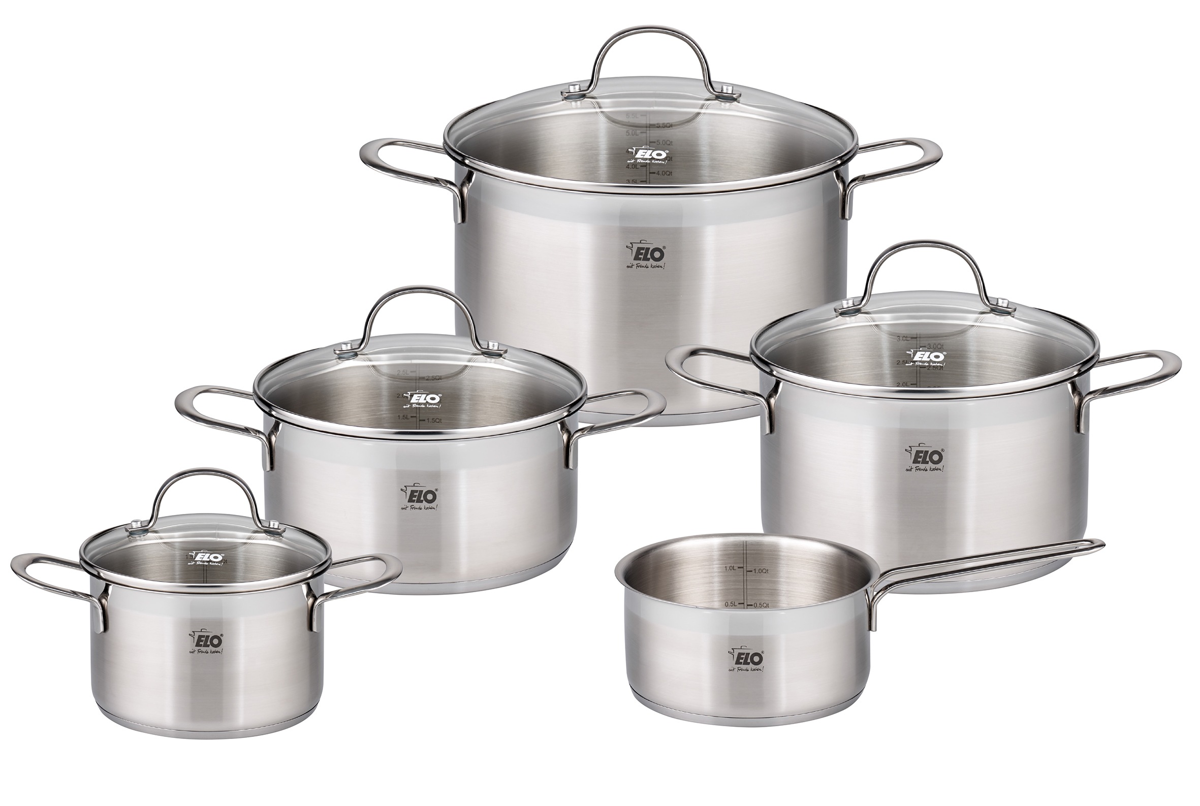 Elo Topf-Set »Top Collection« Edelstahl 18/10 Set, Bratentopf 20 cm,Fleisch günstig online kaufen