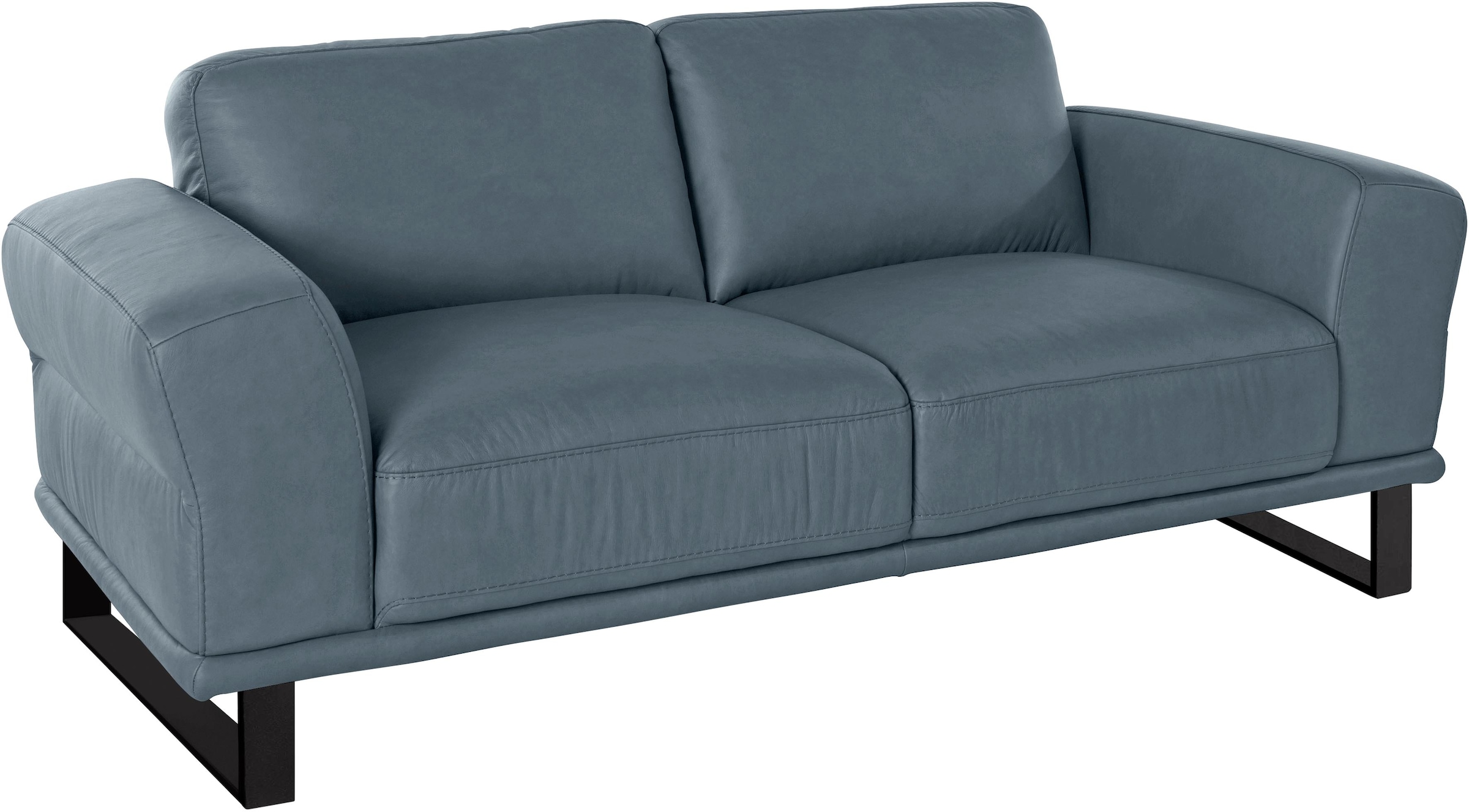 W.SCHILLIG 2-Sitzer »montanaa«, mit Metallkufen in Schwarz pulverbeschichtet, Breite 192 cm