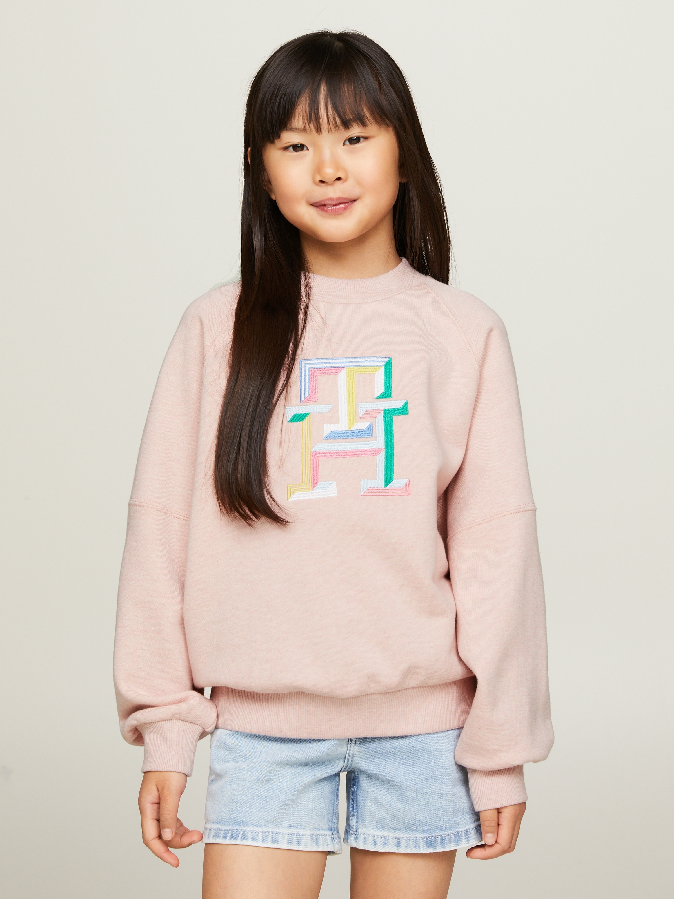 Colorful tommy hilfiger sweatshirt discount