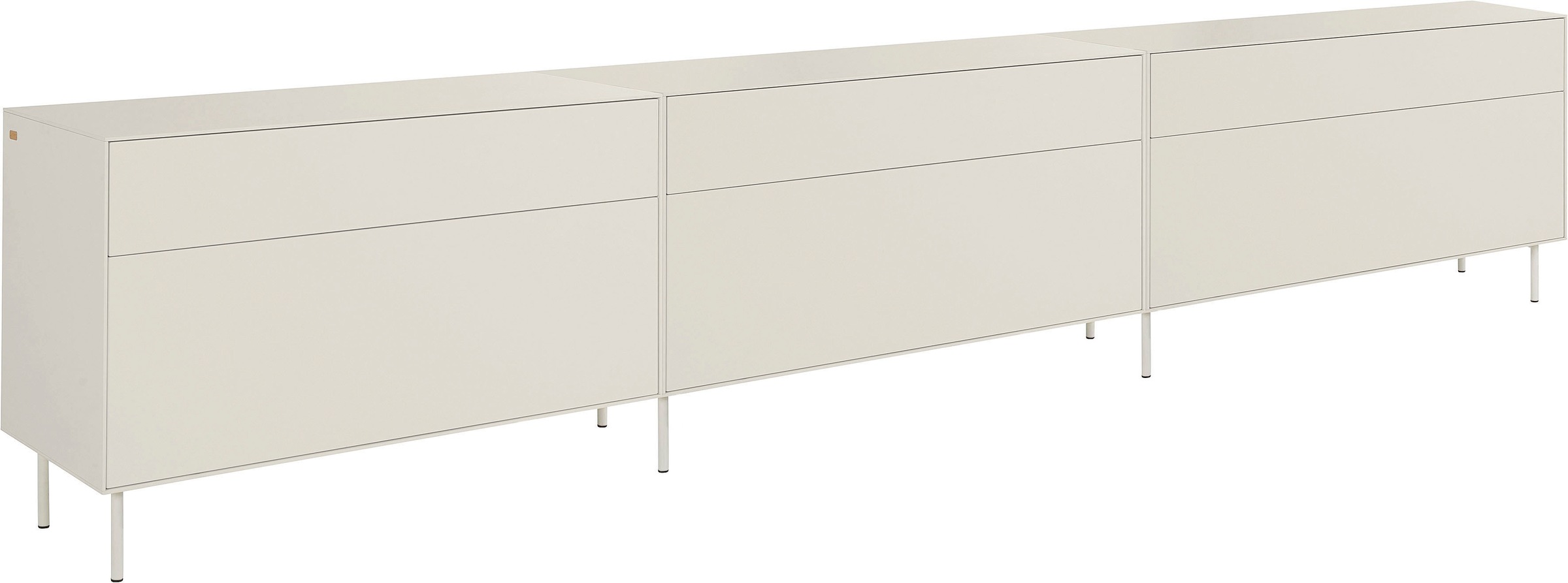 LeGer Home by Lena Gercke Lowboard »Essentials«, (3 St.), Breite: 336cm, MD günstig online kaufen