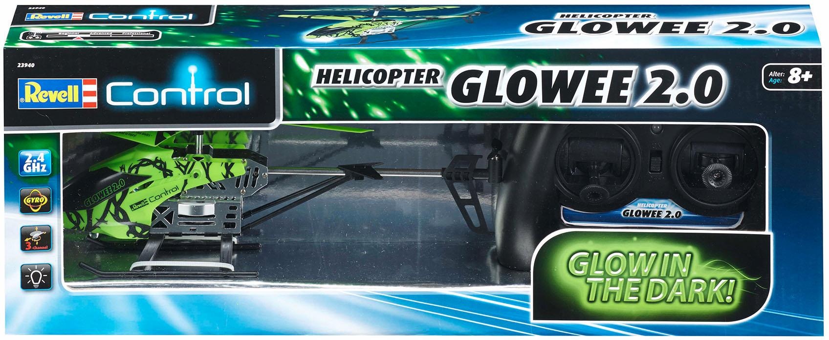 Revell® RC-Helikopter »Revell® control, Glowee 2.0«, leuchtet im Dunkeln