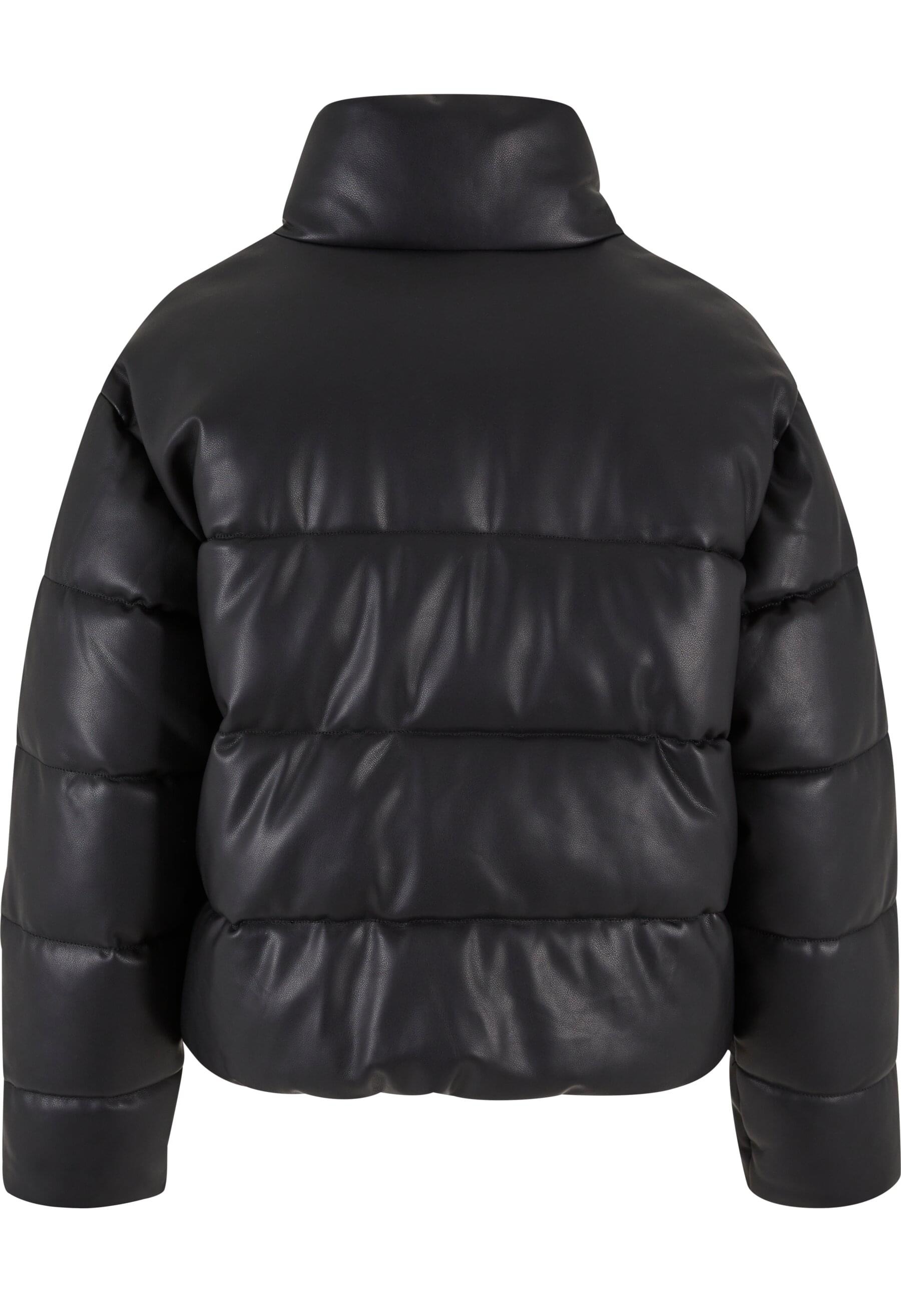 Karl Kani Winterjacke »Karl Kani Karl Kani Serif Crop PU Puffer Jacket« 1 Stk. tlg. ohne Kapuze