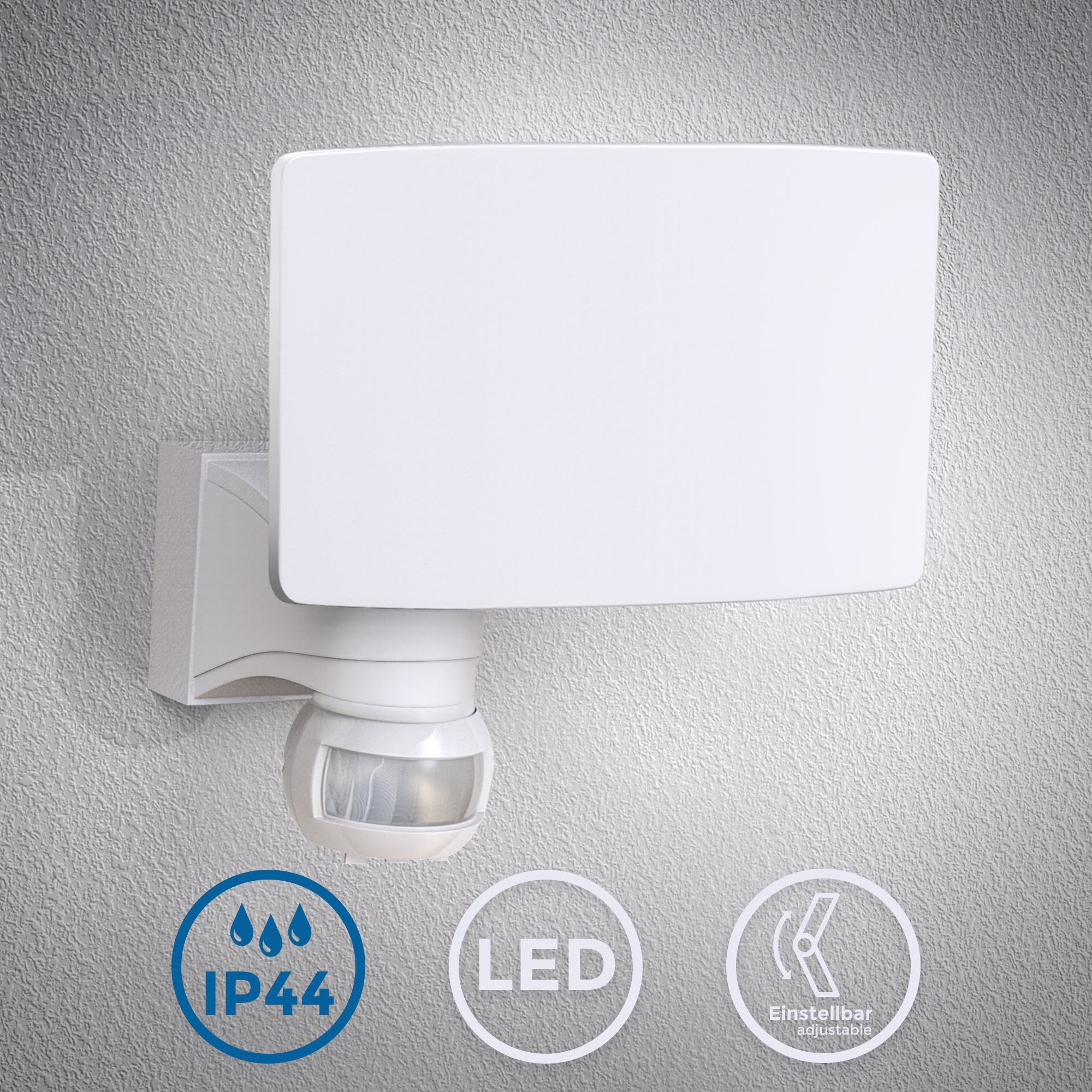 B.K.Licht LED Außen-Wandleuchte, 1 flammig, Leuchtmittel LED-Board   LED fe günstig online kaufen
