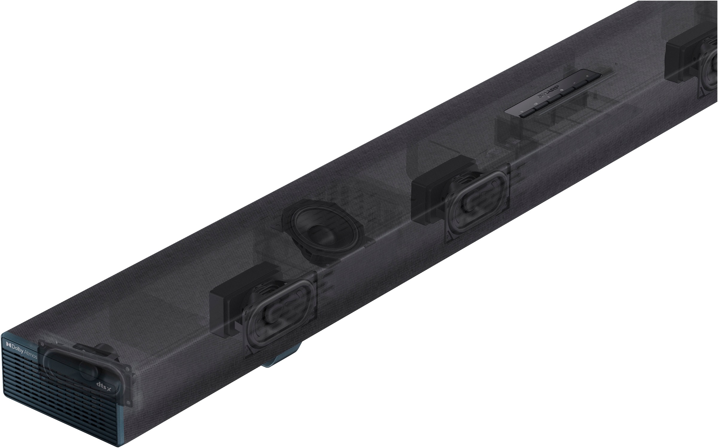 Sharp Soundbar »HT-SBW55121 5.1.2 Dolby Atmos®/DTS:X® mit Drahtlos-Subwoofer«