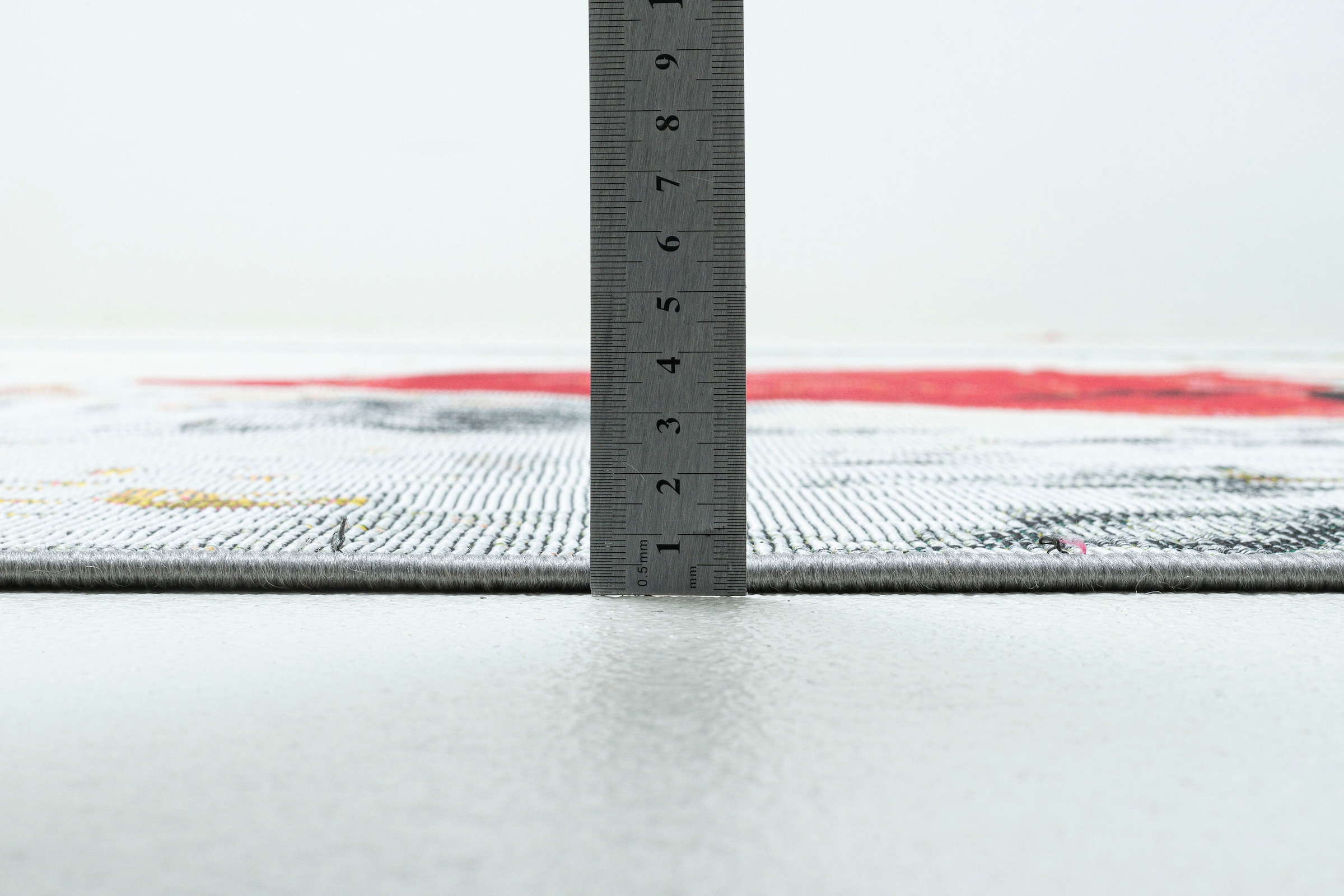 Sansibar Teppich »Rantum Beach SA-027« rechteckig 3 mm Höhe Flachgewebe, modernes Design, In- und Outdoor geeignet