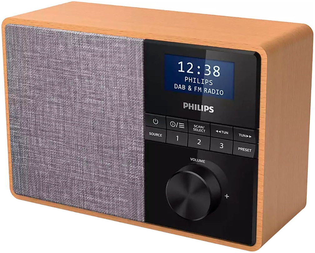 Philips Radio »TAR5505«, (Bluetooth-A2DP Bluetooth-AVRCP Bluetooth Digitalradio (DAB+)-FM-Tuner 5 W)