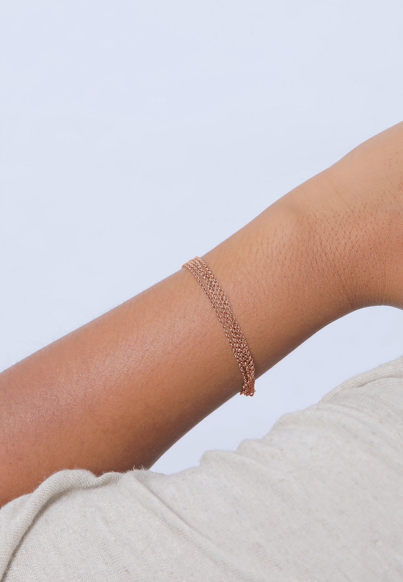 4. Bild von Elli Armband »Breit Glieder Basic Silber 925«