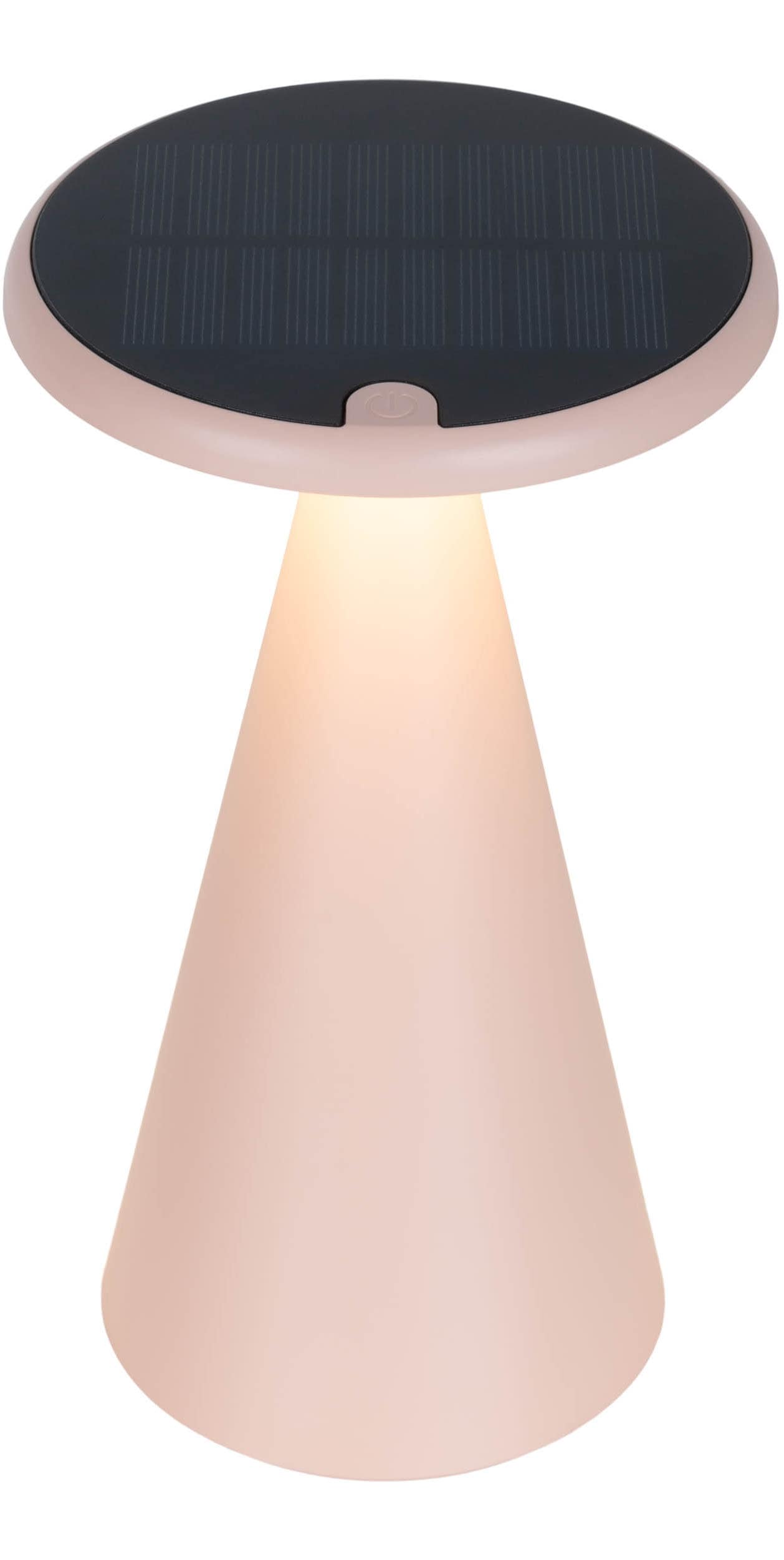 näve LED Tischleuchte »Palu«, 1 flammig, Leuchtmittel LED-Modul | LED wechselbar, Solar-/Akkubetrieb, Touch, Dimmbar, Memory, USB-C-Ladekabel, warmweiß
