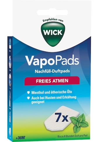 Inhalations-Zusatz »VapoPads Menthol - VH7«, (Packung, 7 tlg.)