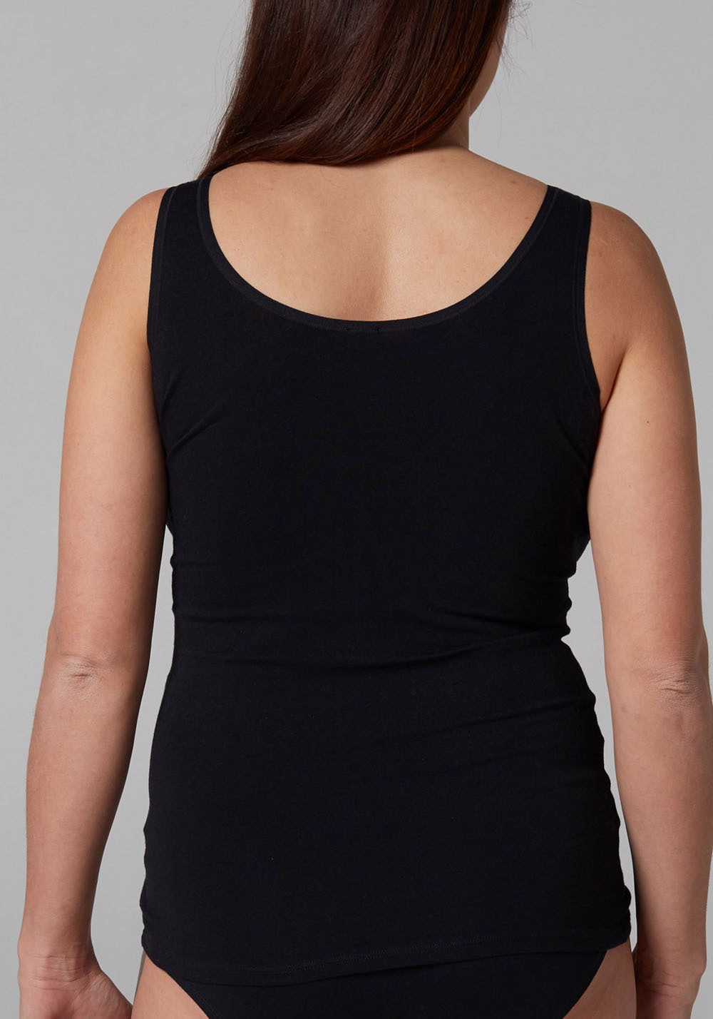 Skiny Unterhemd, (2er Pack), mit kleinem Weblabel am Saum