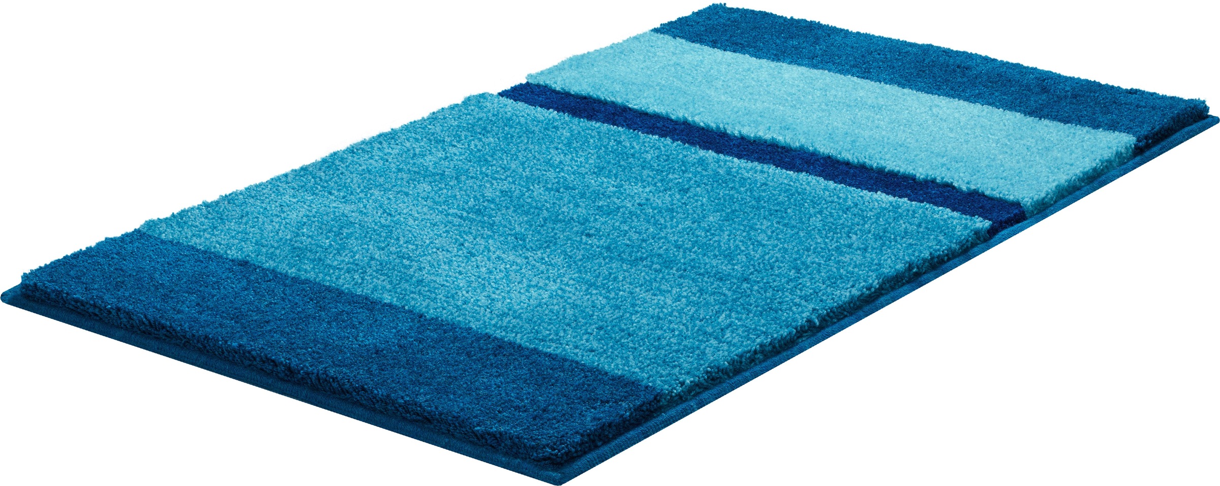 Grund Badematte »Room«, rutschhemmend beschichtet, fußbodenheizungsgeeignet, besonders dichter Flor, Badematte mit Streifen