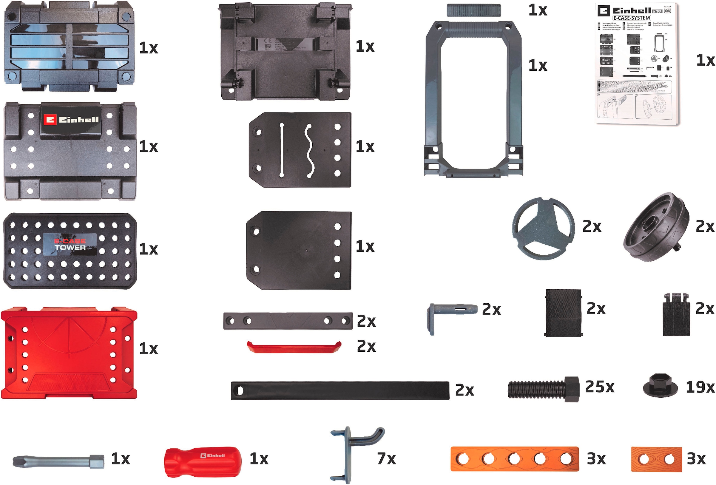Happy People Spielwerkbank »EINHELL Kids E-Case«, (85 tlg.), mit Zubehör