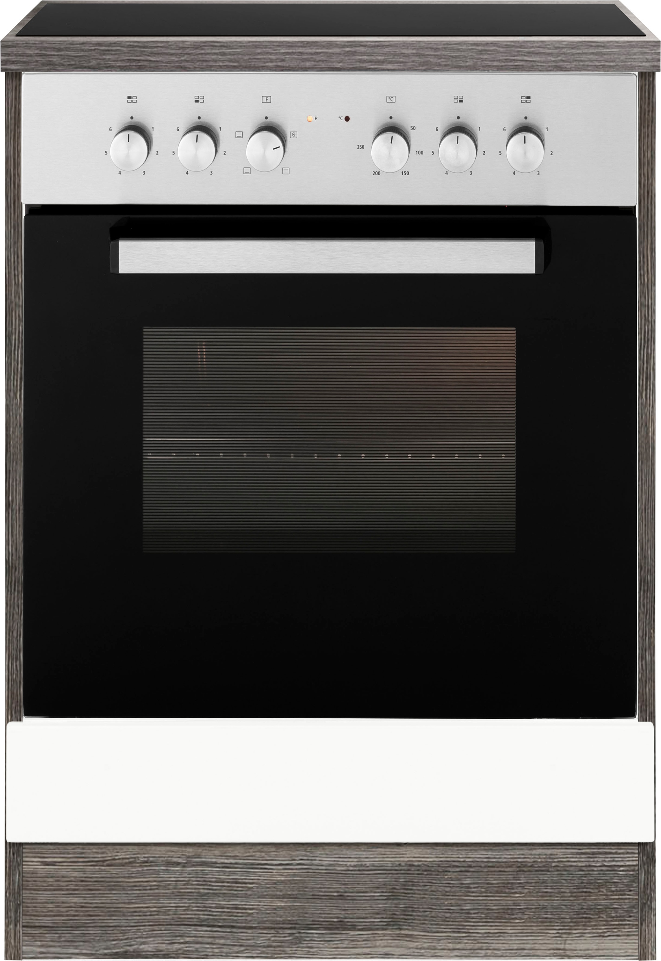 KOCHSTATION Herdumbauschrank "KS-Virginia" 85 cm hoch, 60 cm breit, Nische günstig online kaufen