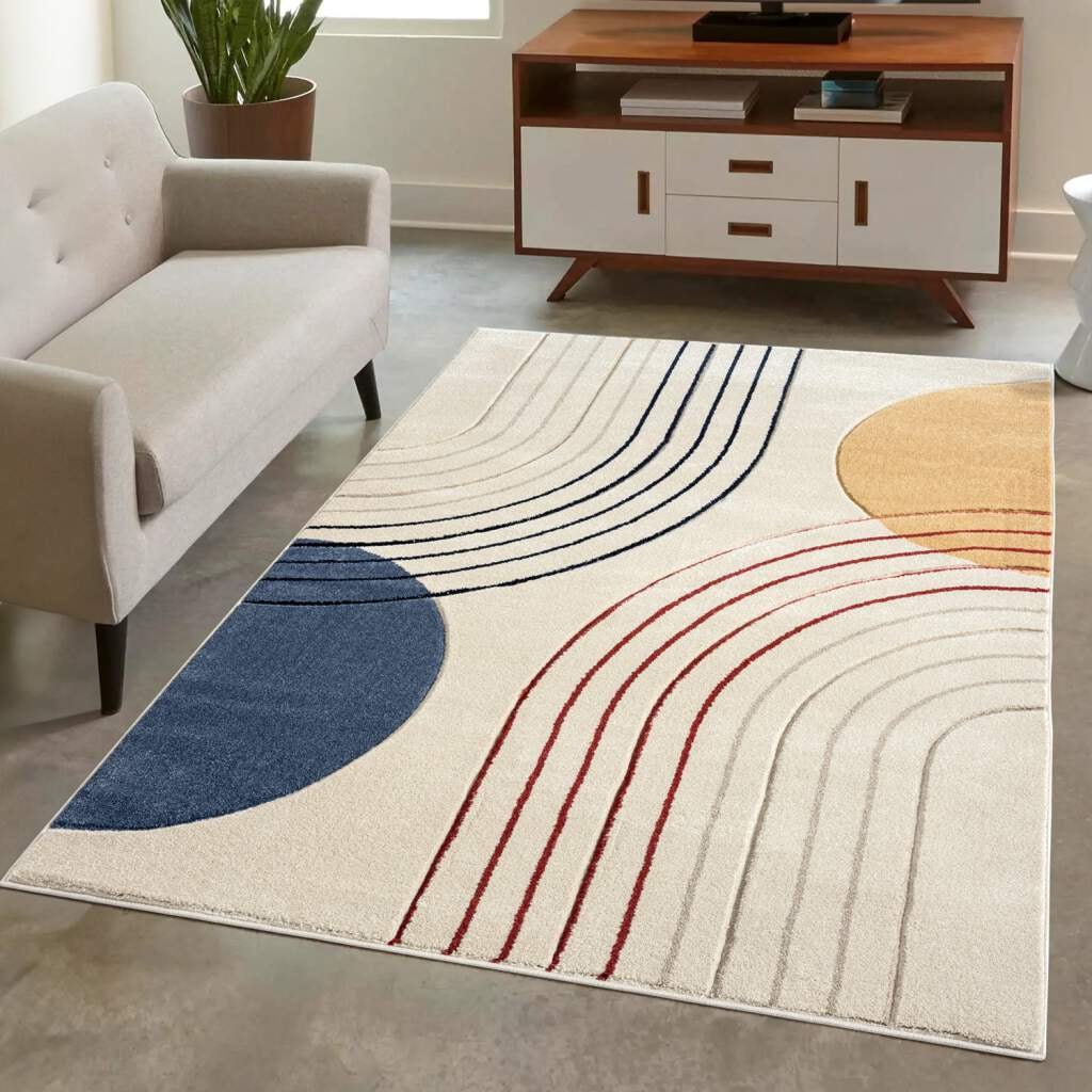 Carpet City Teppich »BONITO7170«, rechteckig, 11 mm Höhe, Flachflor, Hochti günstig online kaufen