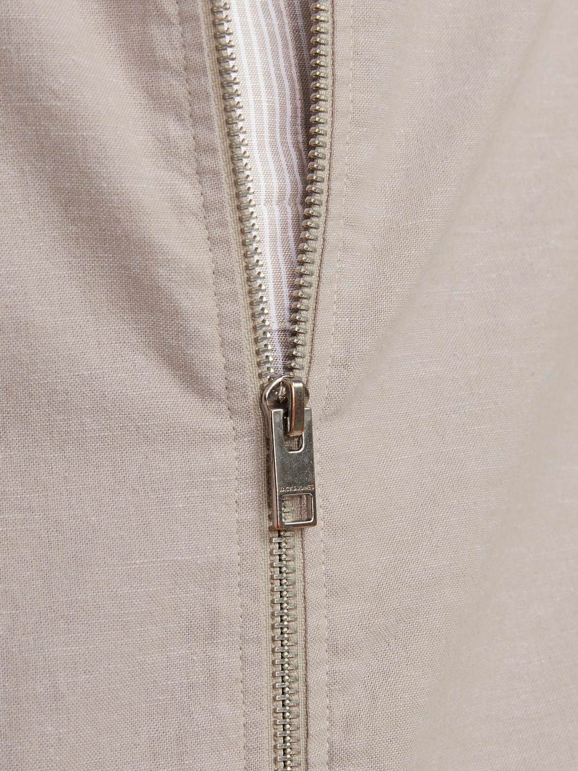 Jack & Jones Bomberjacke »JJESUMMER LINEN BOMBER SN«