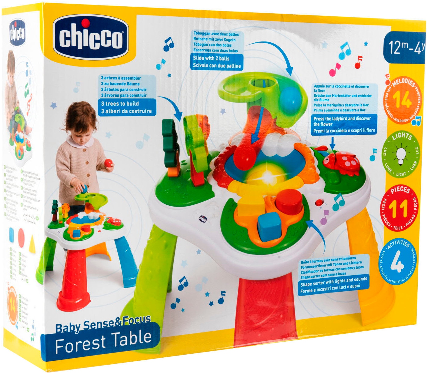 Chicco Spieltisch »Wald - Spieltisch der Sinne«