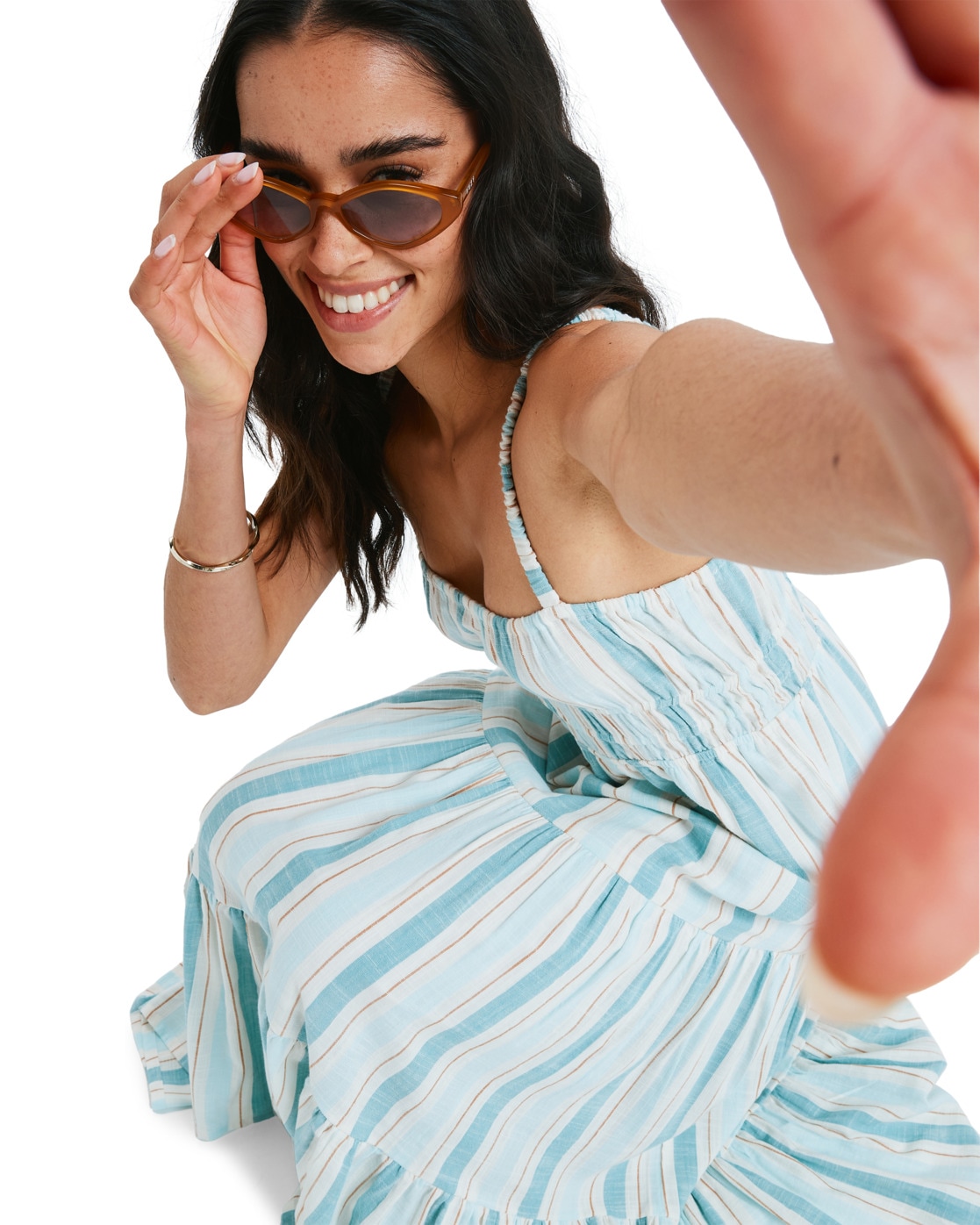 Roxy Trägerkleid »Sunshine Coastline Stripe«