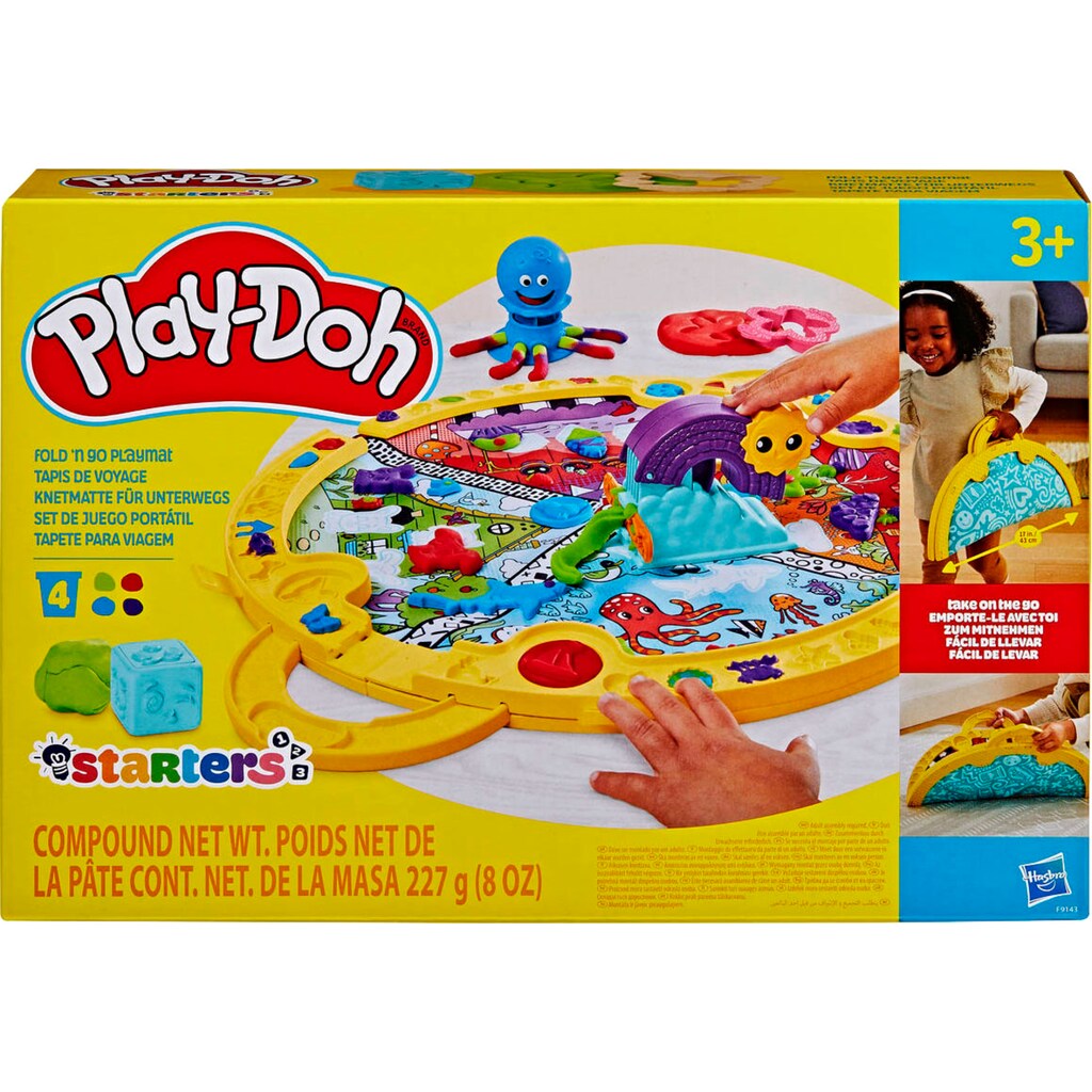 Hasbro Knete »Play-Doh, Starters Knetmatte für unterwegs«