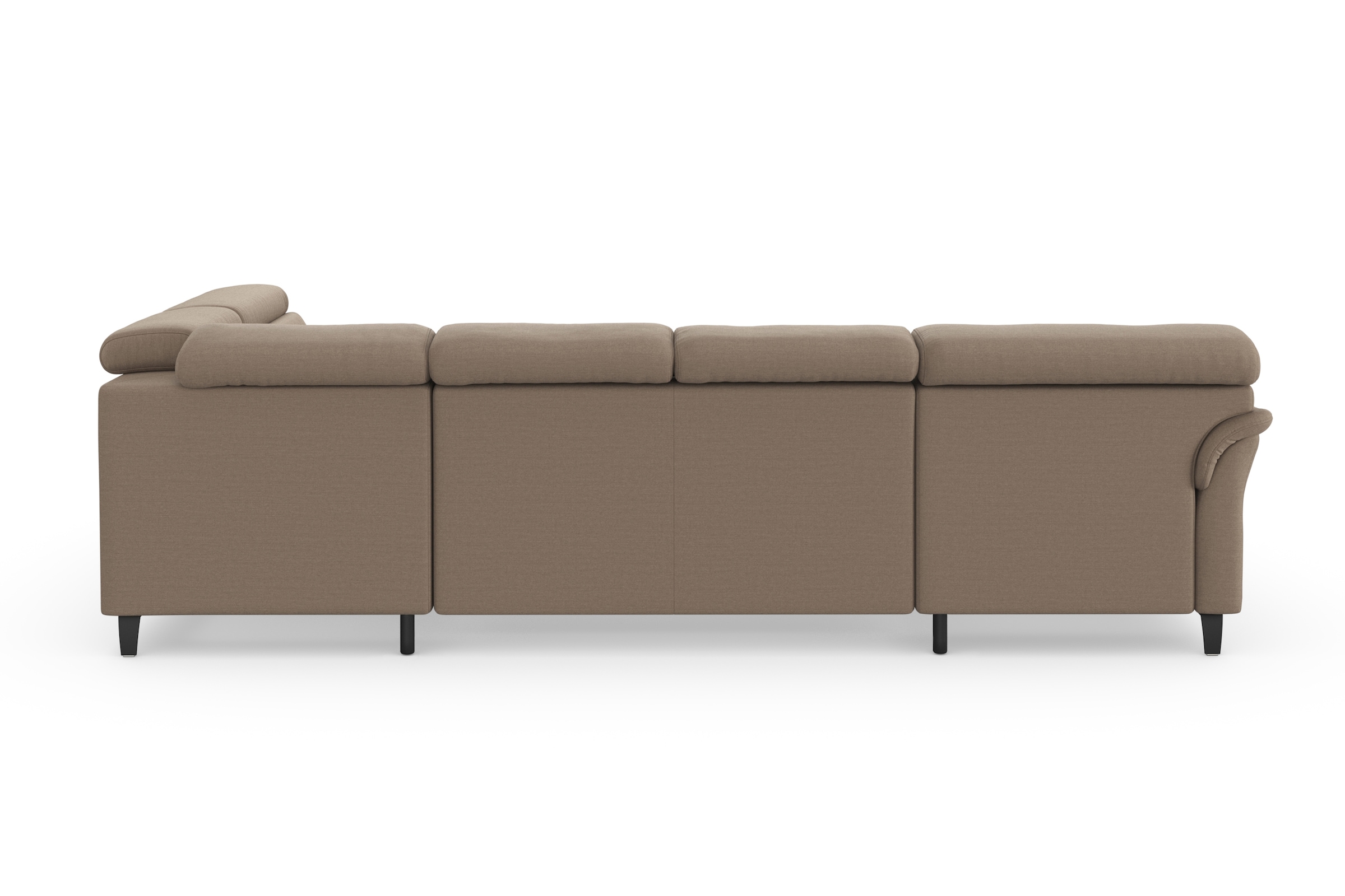 sit&more Wohnlandschaft »Marano U-Form«, inklusive Kopfteilverstellung, wahlweise mit Bettfunktion, Bettkasten