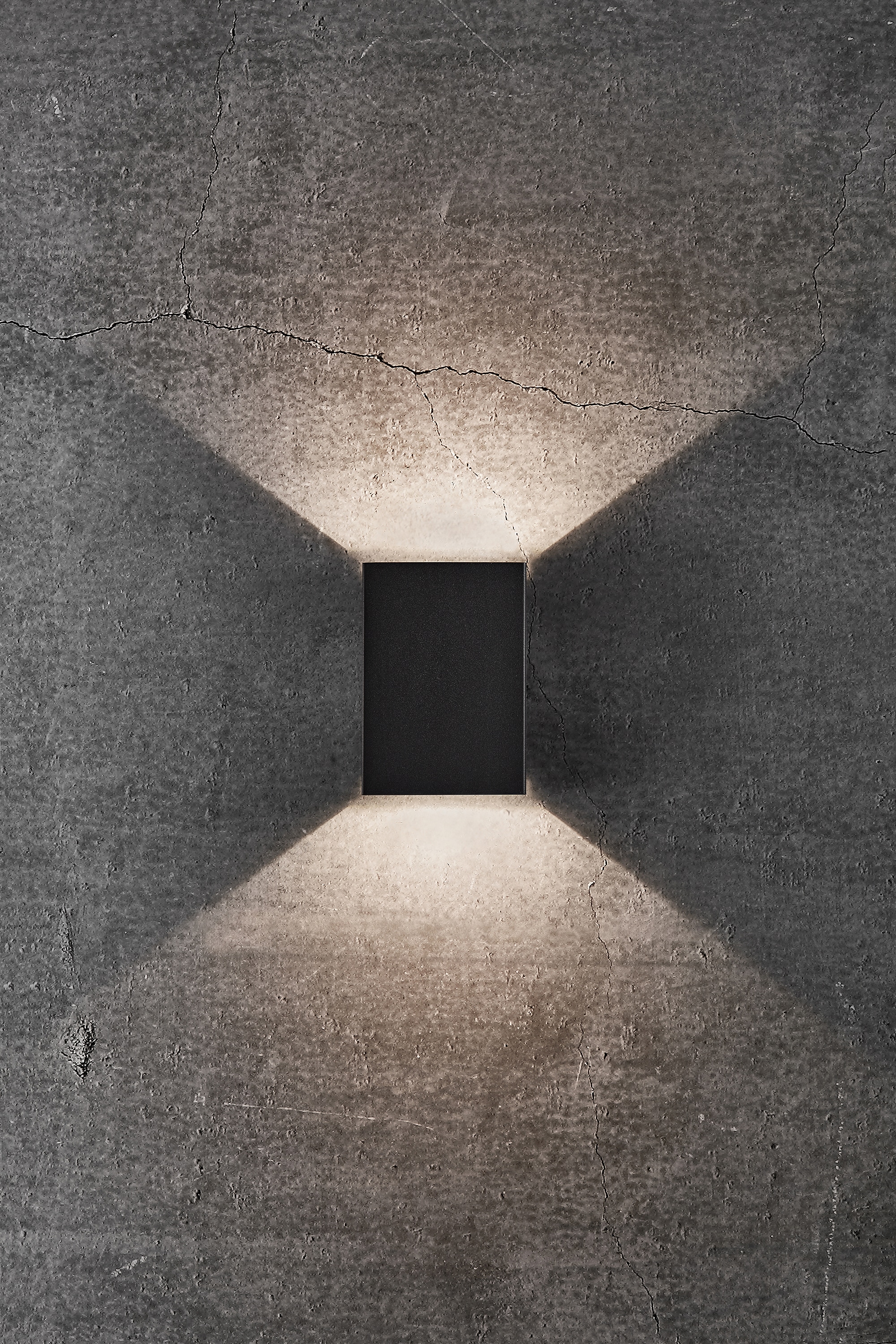Nordlux LED Wandleuchte »FOLD«, 2 flammig, Leuchtmittel LED-Modul | LED fest integriert, Magnetische Halterung, inkl. LED Modul, inkl. 3 Lichtschablonen