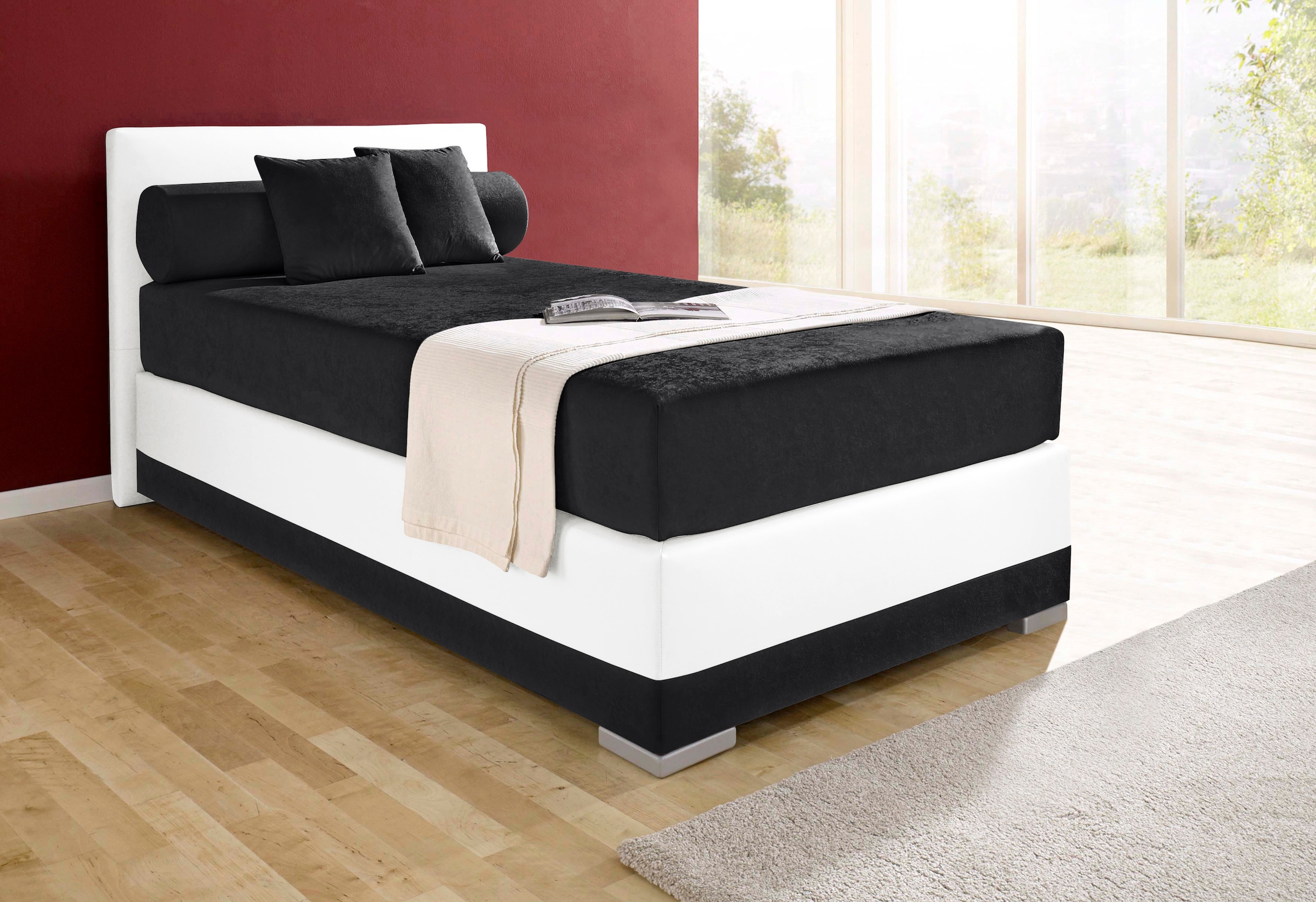 Maintal Boxspringbett »Lago«, in 3 verschiedenen Matratzenarten, H2 oder H3 günstig online kaufen