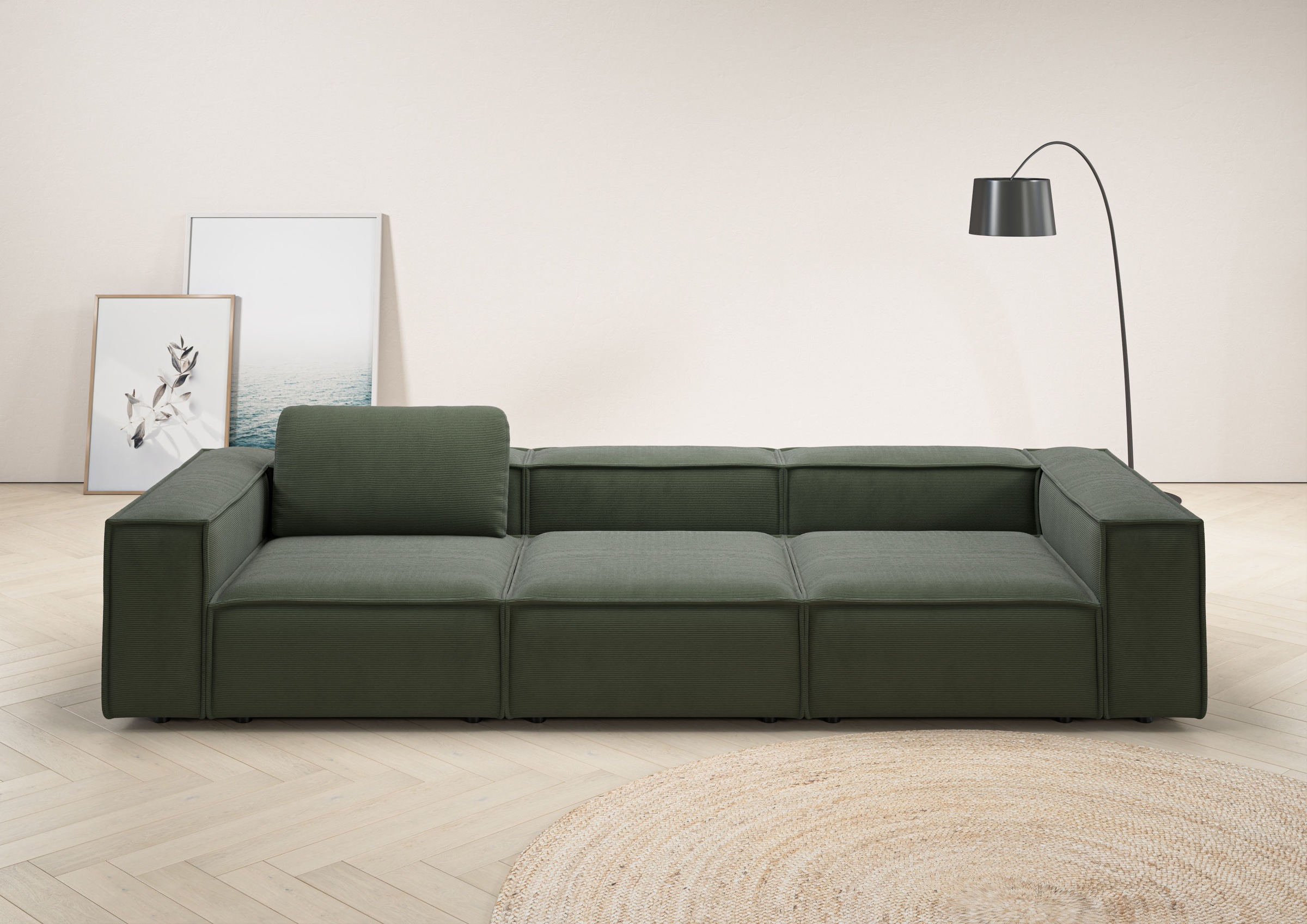 PLACES OF STYLE 3,5-Sitzer »Watertown, modernes Big-Sofa XXL, 336 cm Breite günstig online kaufen