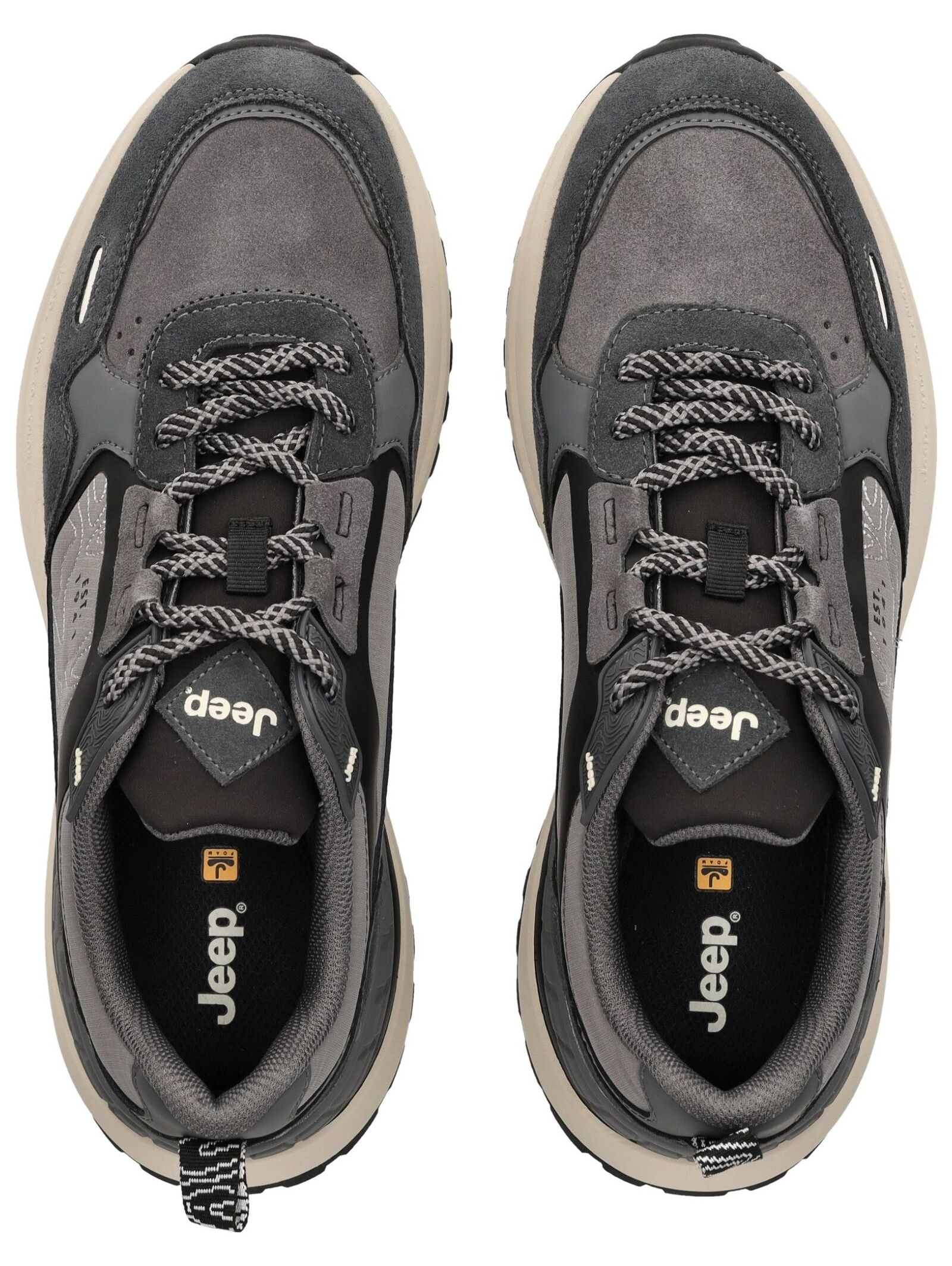 Jeep Sneaker »Jeep Sneaker Lederimitat/Textil«