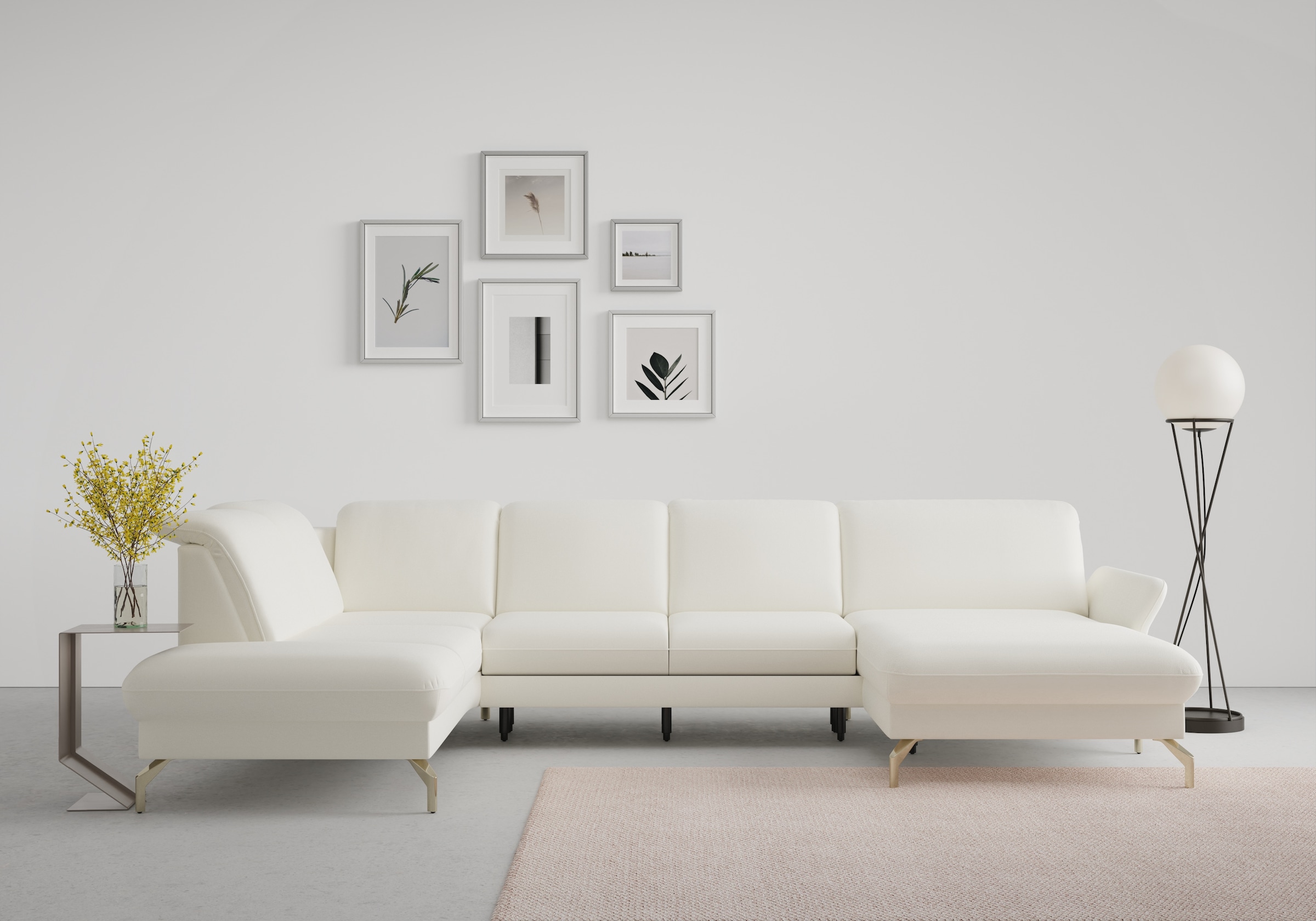 sit&more Wohnlandschaft "Fashion U-Form" wahlweise mit Kopfteilverstellung, günstig online kaufen