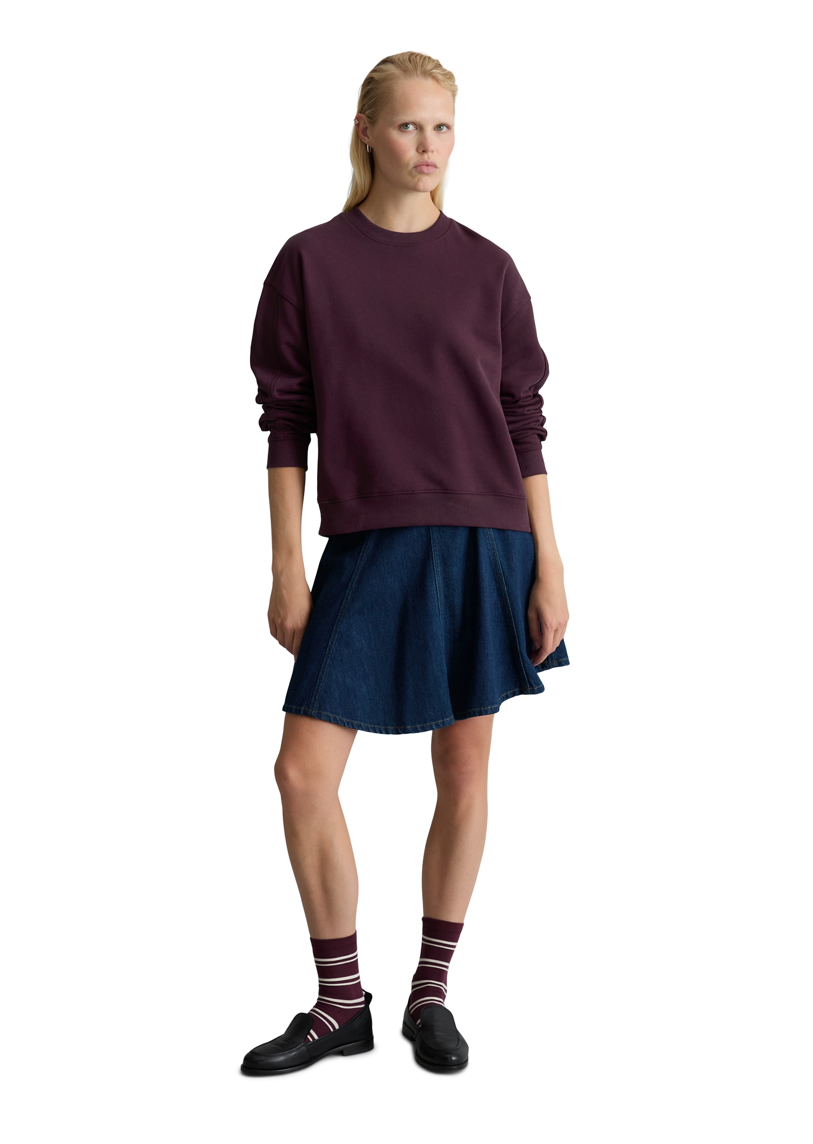 Marc O'Polo DENIM Sweatshirt , aus Organic Cotton
