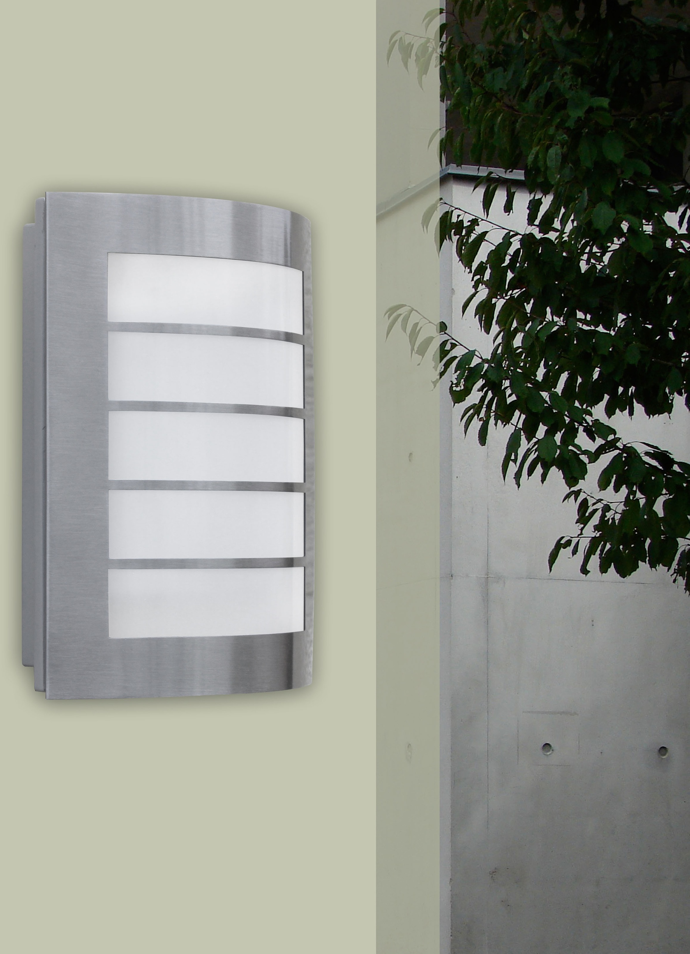 LUTEC LED Außen-Wandleuchte »SLIM«, Leuchtmittel LED-Modul | LED fest integriert
