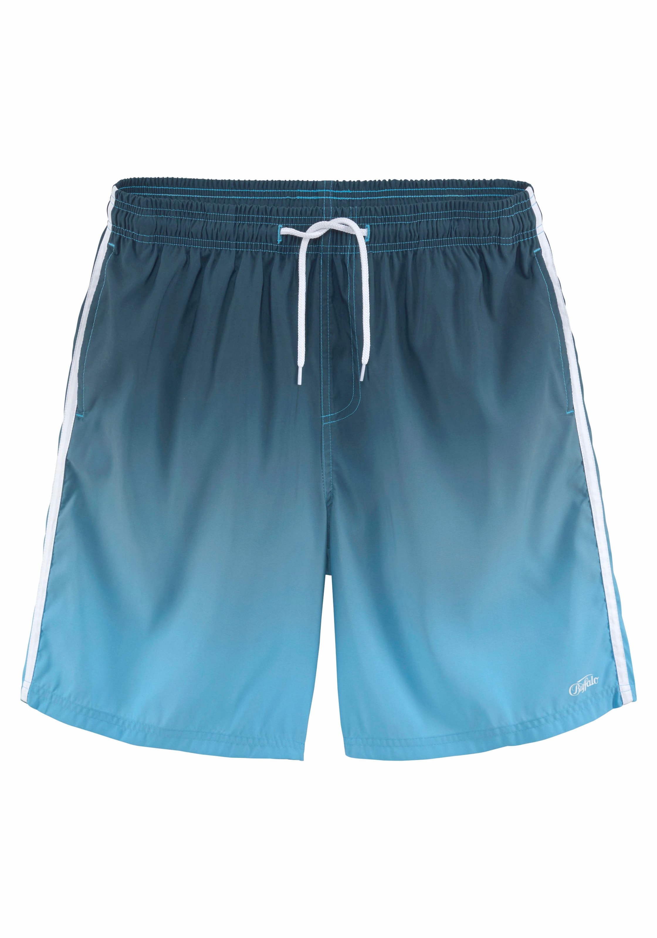 3. Bild von Buffalo Badeshorts, mit Farbverlauf