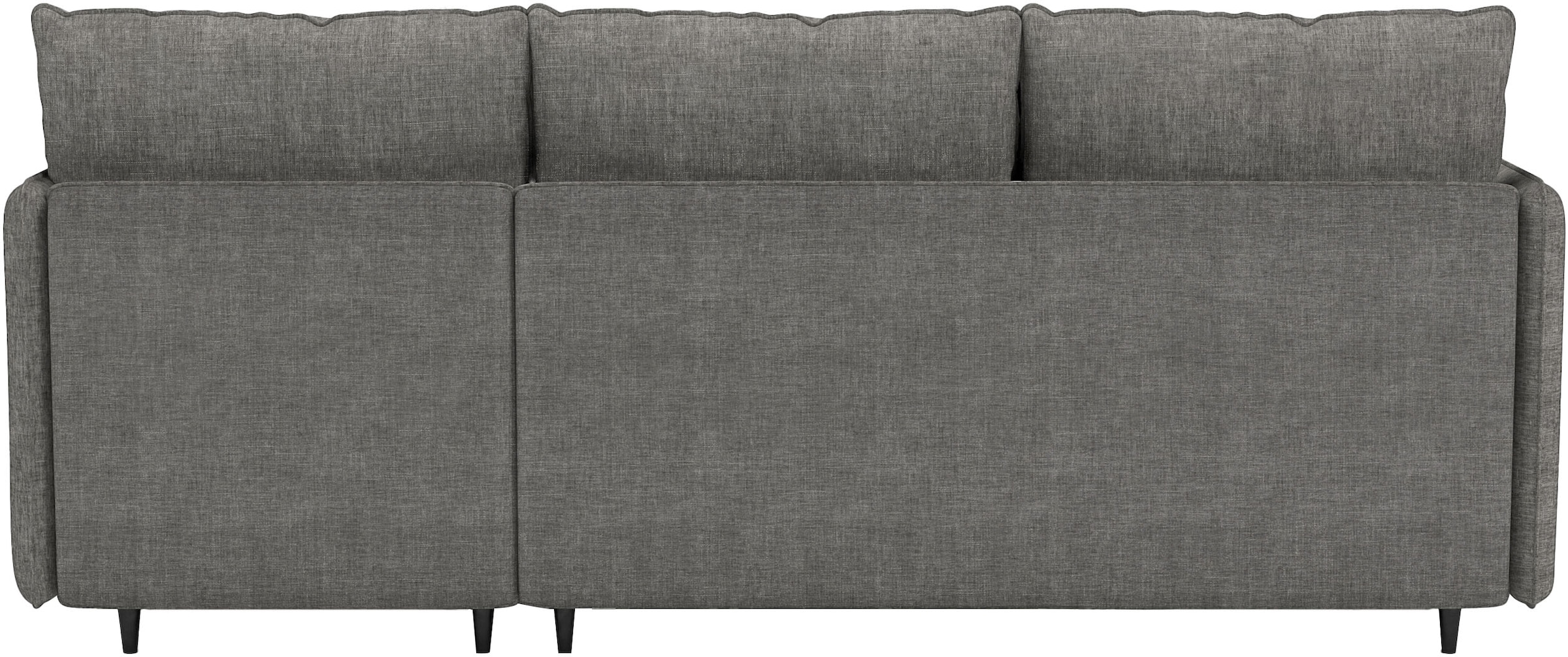 Dorel Home Ecksofa »LINDHUS, L-Form, verschiedene Stellvarianten, Modulsofa« Recamiere, Stauraum, Cord und Chenille-Bezug