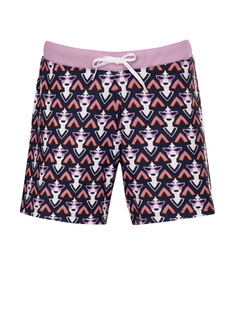 Trigema Bermudas »TRIGEMA Shorts mit raffiniertem Design«, (1 tlg.)