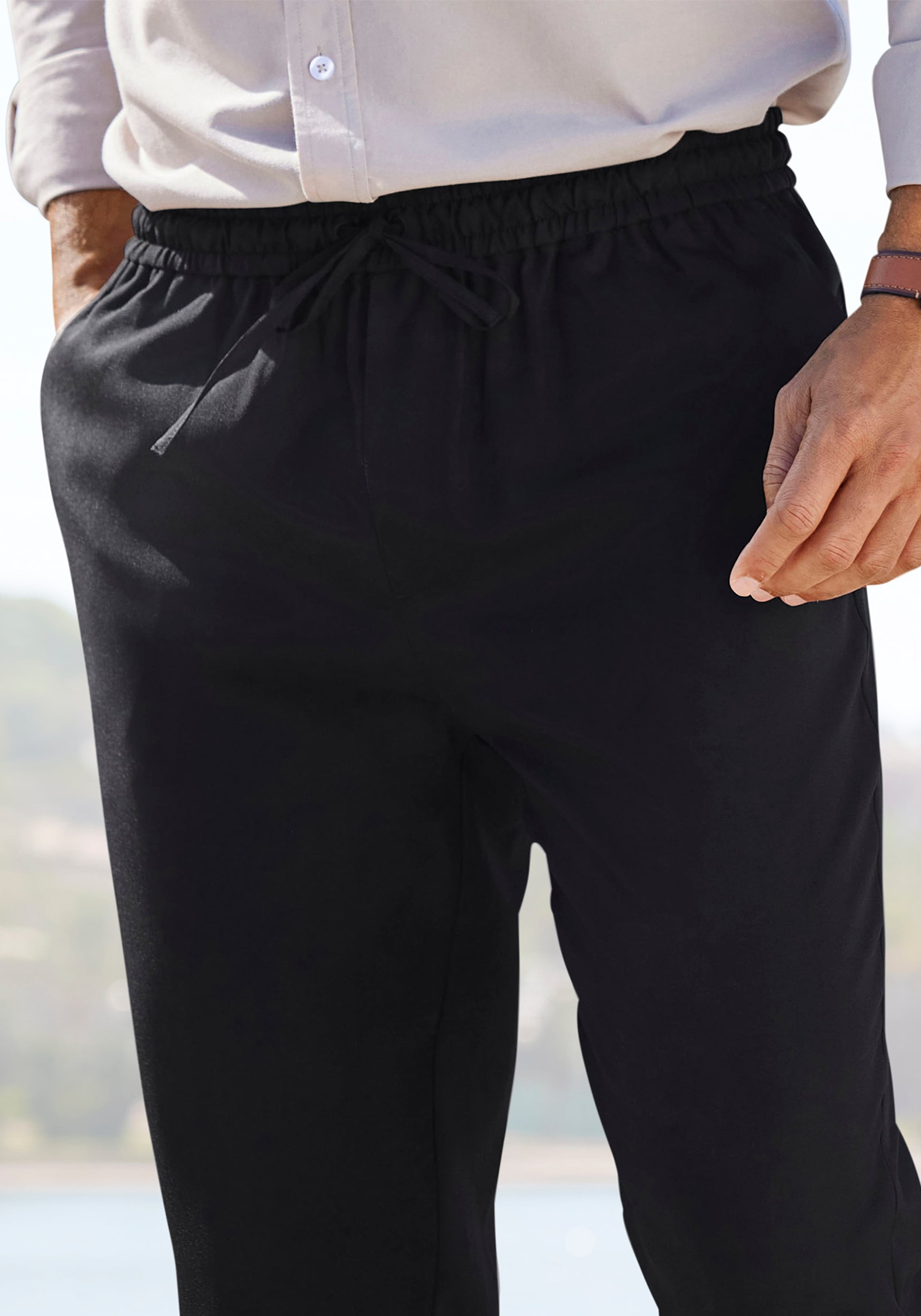 John Devin Jogger Pants »Jogg Pants«  Slim Fit, aus leichter Webqualität