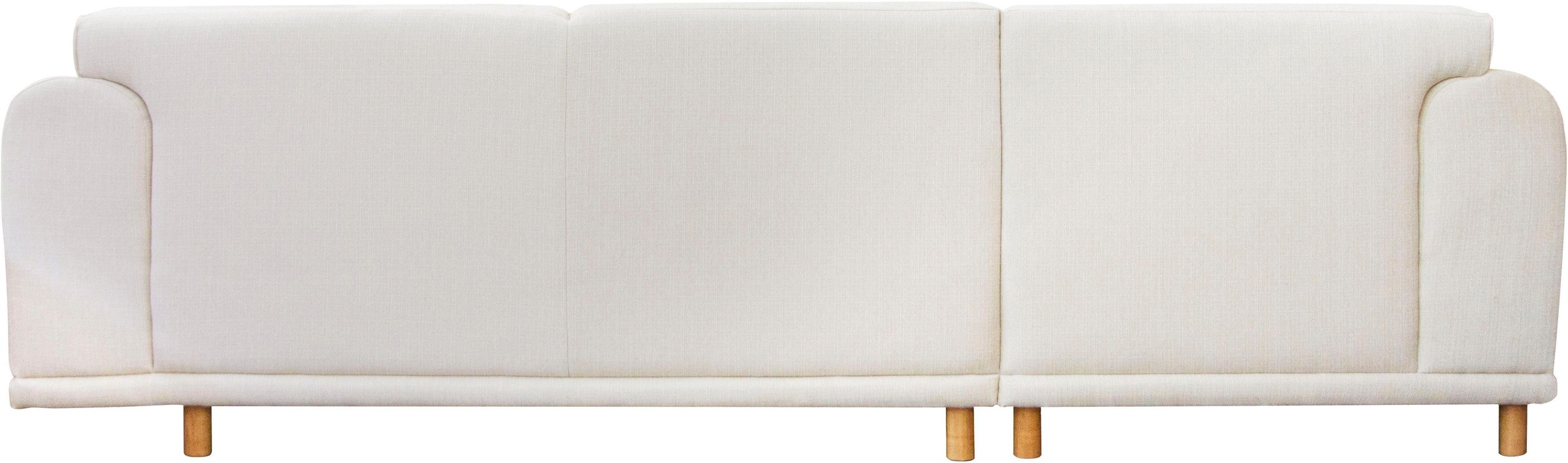 andas Ecksofa »Maroon L-Form«, in skandinavischem Design, mit losen Kissen
