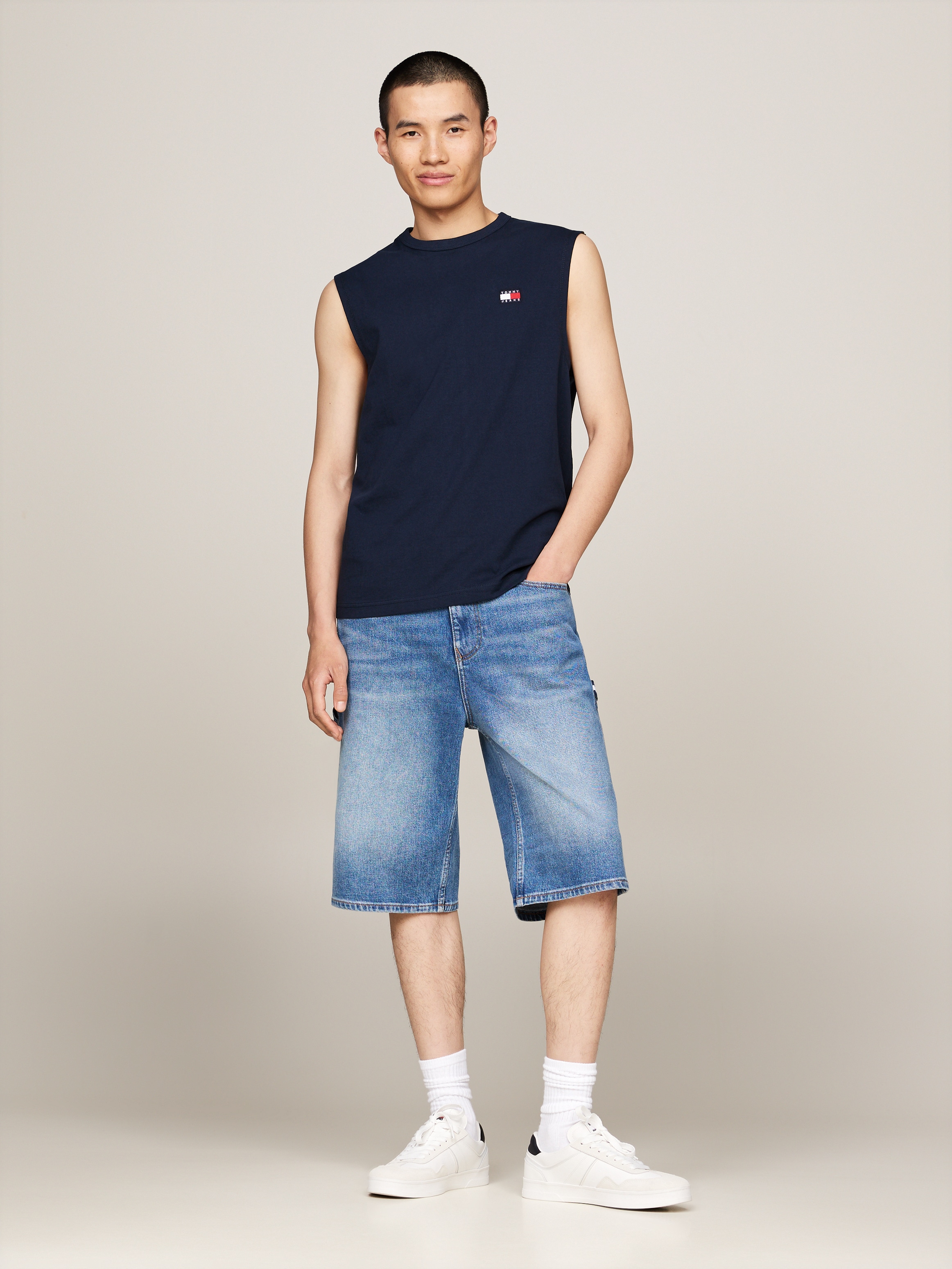 Tommy Jeans Plus Tanktop »TJM REG BADGE TANK TOP EXT«, Große Größen
