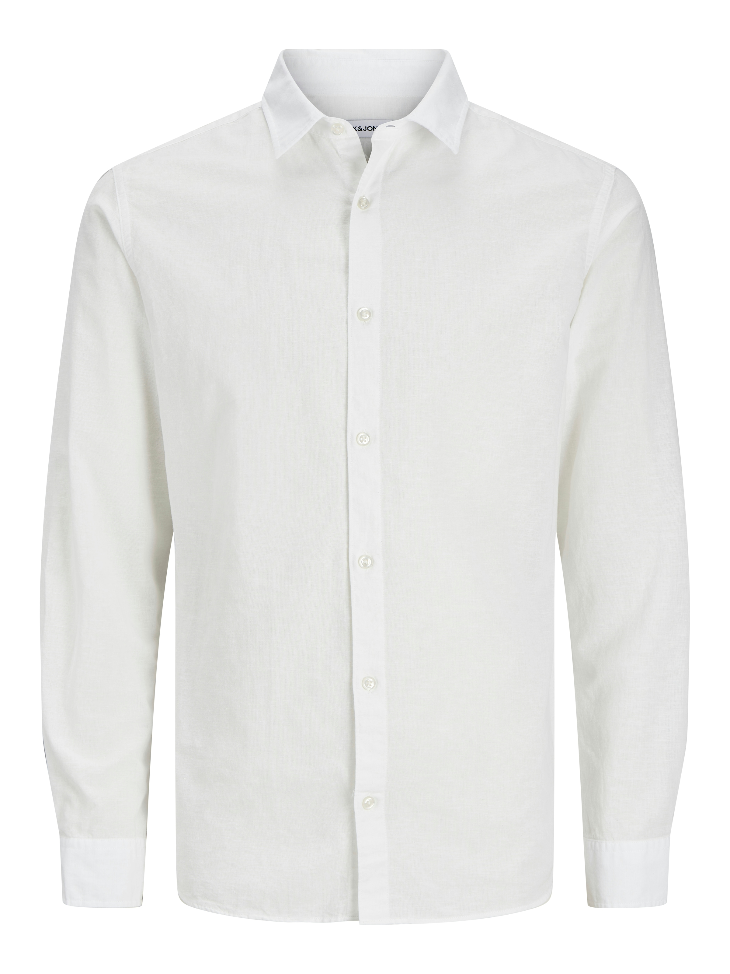 Jack & Jones Langarmhemd »JJEBREEZE SHIRT LS SN«, mit Hemdkragen