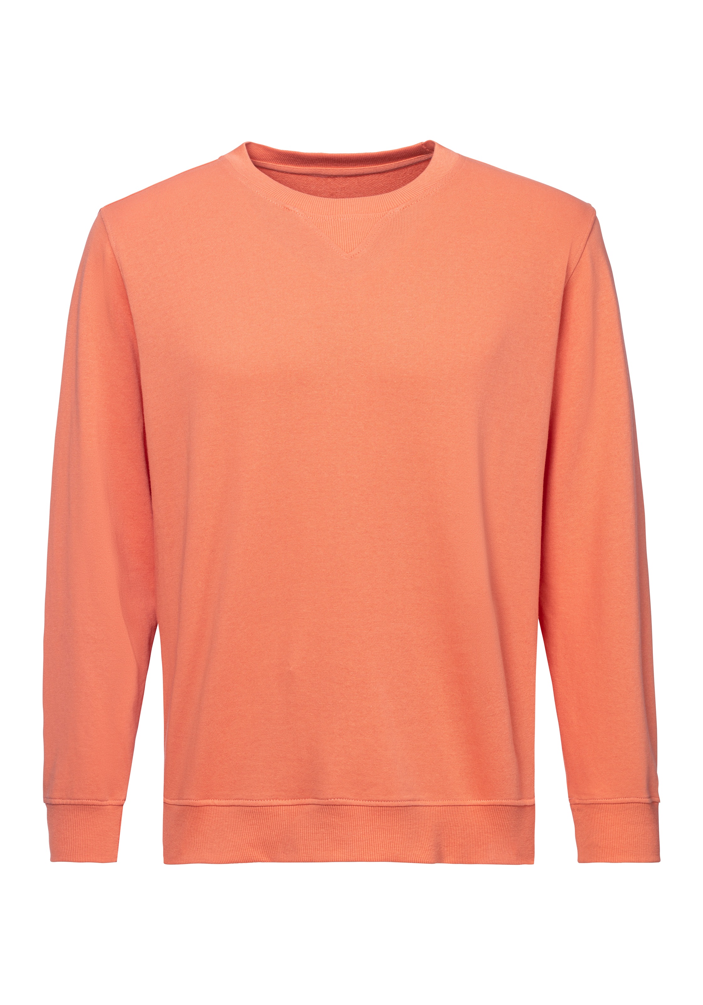KangaROOS Sweatshirt »mit coolem Rippeinsatz am Ausschnitt vorn«
