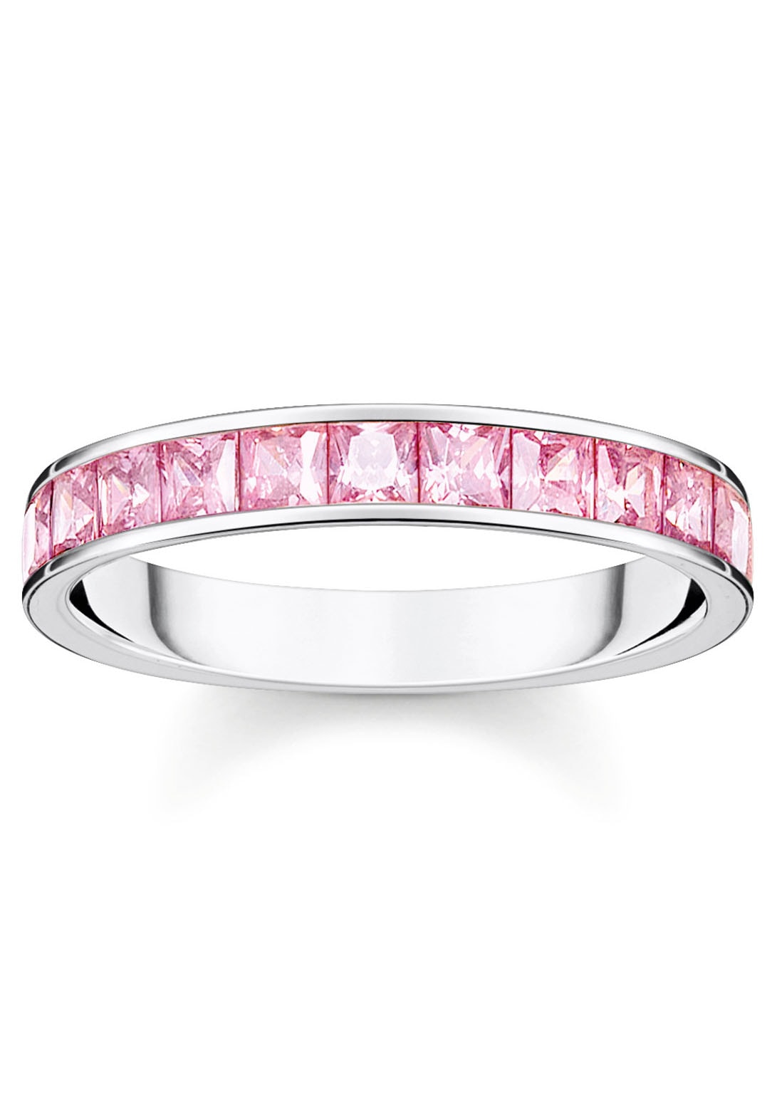 THOMAS SABO Fingerring »Steine Pavé TR2358-051-9-52-60, TR2358-643-11-52-60«, mit Zirkonia (synth.)