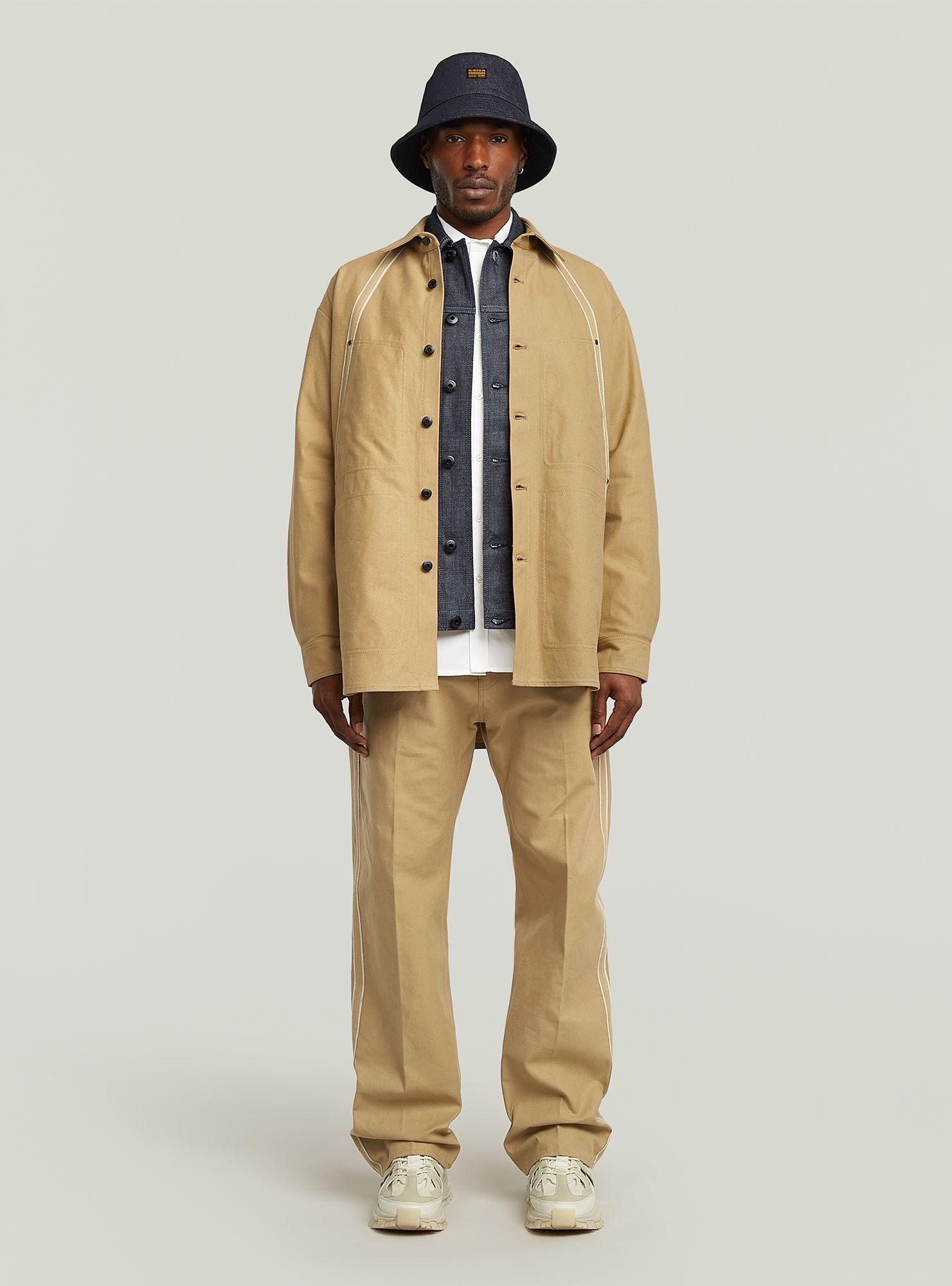 G-STAR Langarmshirt »Selvedge Overshirt«