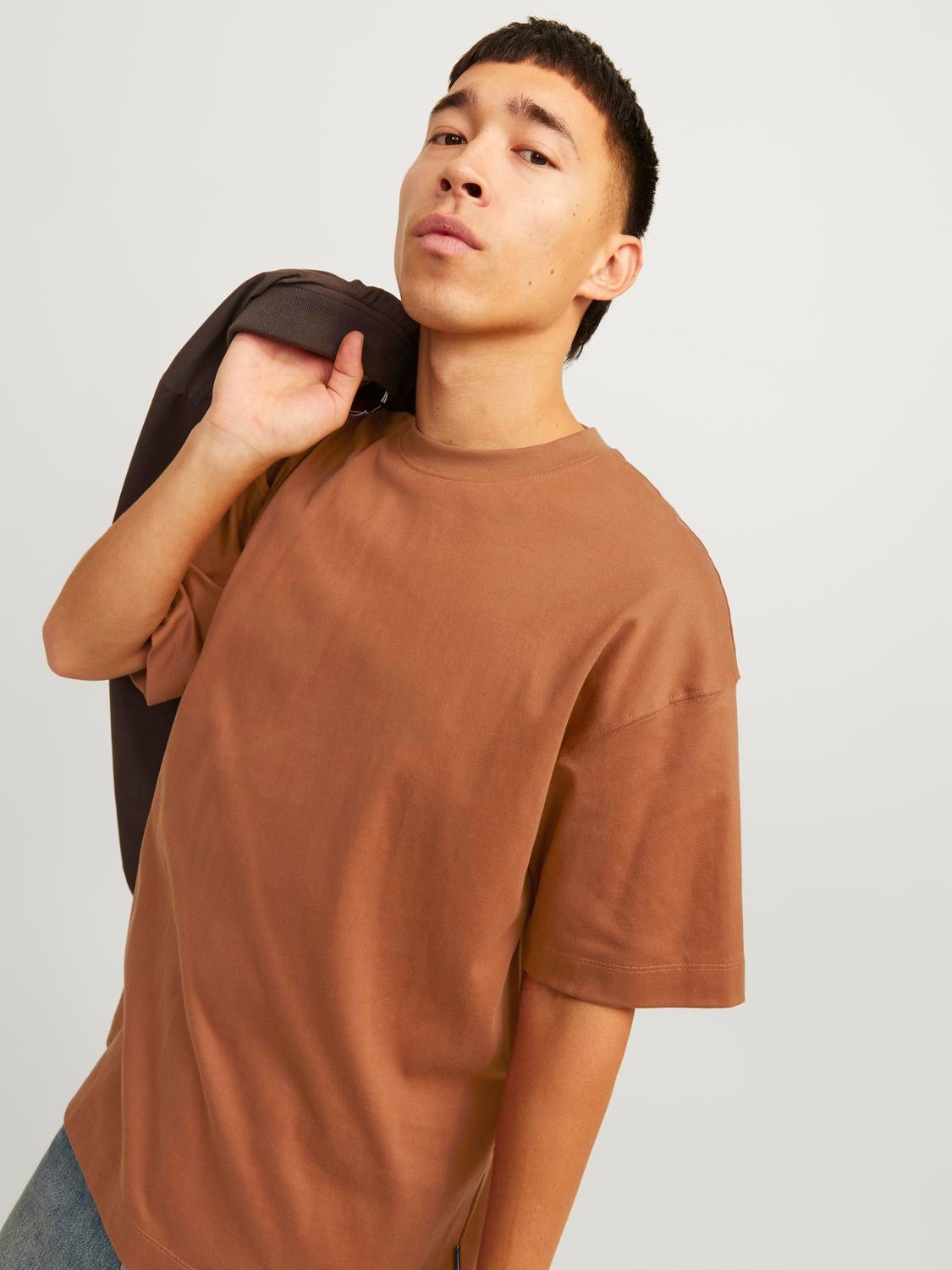 Jack & Jones Rundhalsshirt »JJEURBAN EDGE TEE SS O-NECK NOOS« mit Rundhalsausschnitt
