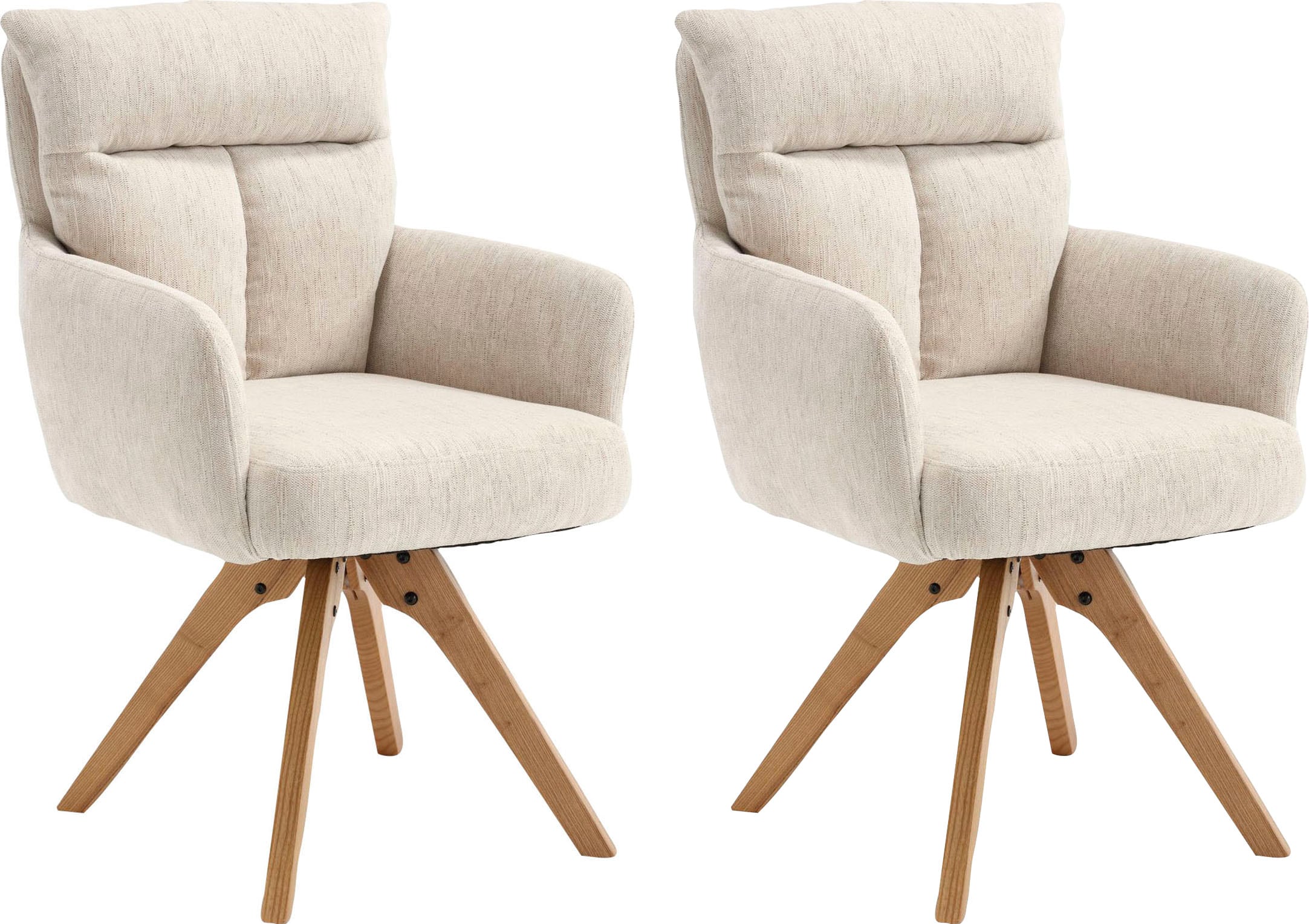 Home affaire Esszimmerstuhl »Monaco, TOPSELLER!«, (Set), 2 St., Boucle, ver günstig online kaufen