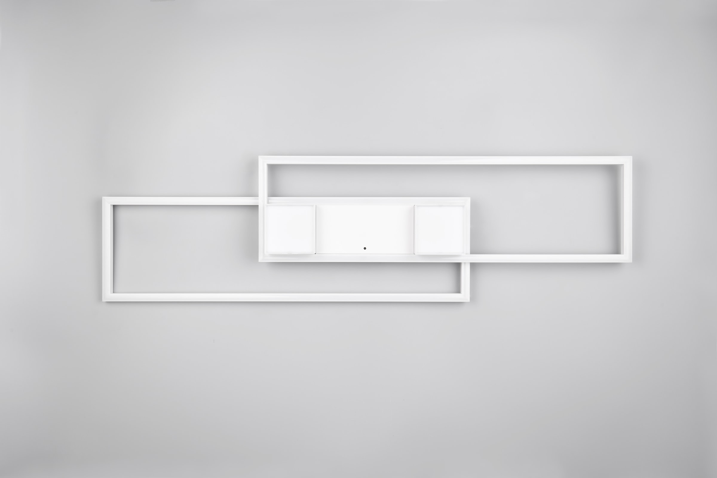 TRIO Leuchten LED Deckenleuchte »ALBANY LED Deckenlampe 37W 4300 Lumen warmweiß bis kaltweiß 2700-6500K« LED-Board 1 Stk. warmweiß - kaltweiß Fernbedienung, Lichtfarbe einstellbar, Memory, Nachtlicht, dimmbar